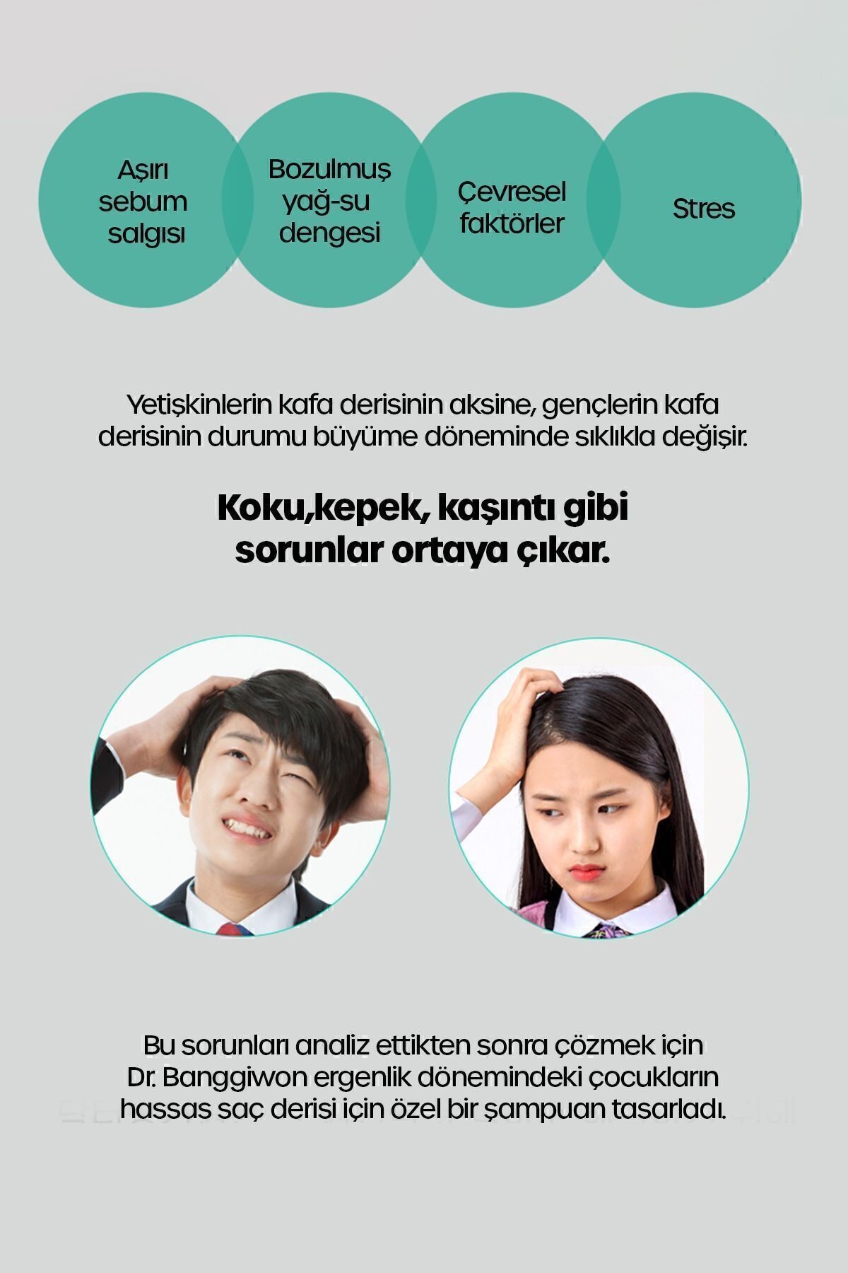 Genç Şampuanı Kepek Ve Saç Derisi Sorunlarına Karşı Teenager Shampoo 1000 ml