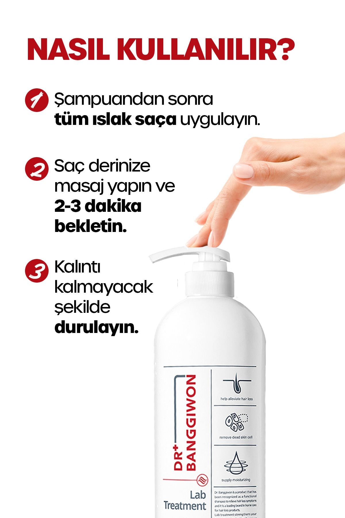 Lab Treatment Yeniden Yapılandırıcı, 7 Tip Protein Içeren Yoğun Hasarlı Ve Yıpranmış Saçlar 1000 ml