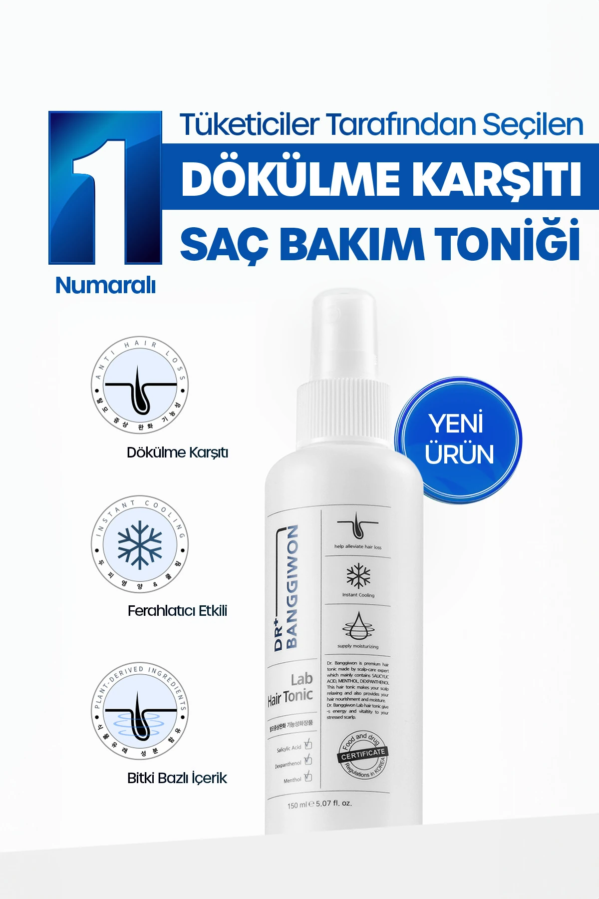 Lab Saç Toniği, Besleyici ve Güçlendirici Etki 150 ml