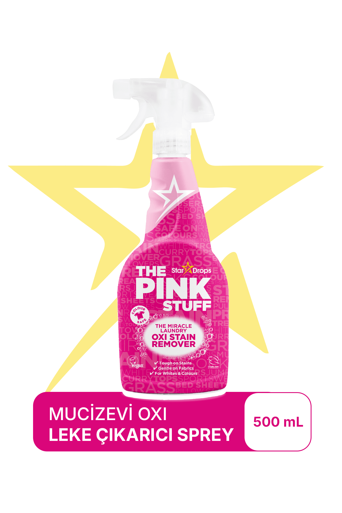 The Pink Stuff Mucizevi Oxi Leke Çıkarıcı Sprey 500 ml