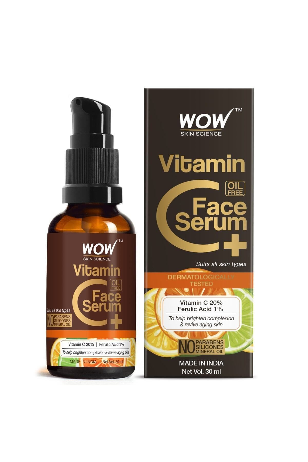 C Vitamini+(plus) Cilt Serumu-c Vitamini Ferulik Asit Aydınlatıcı Cilt Onarımı 30ml