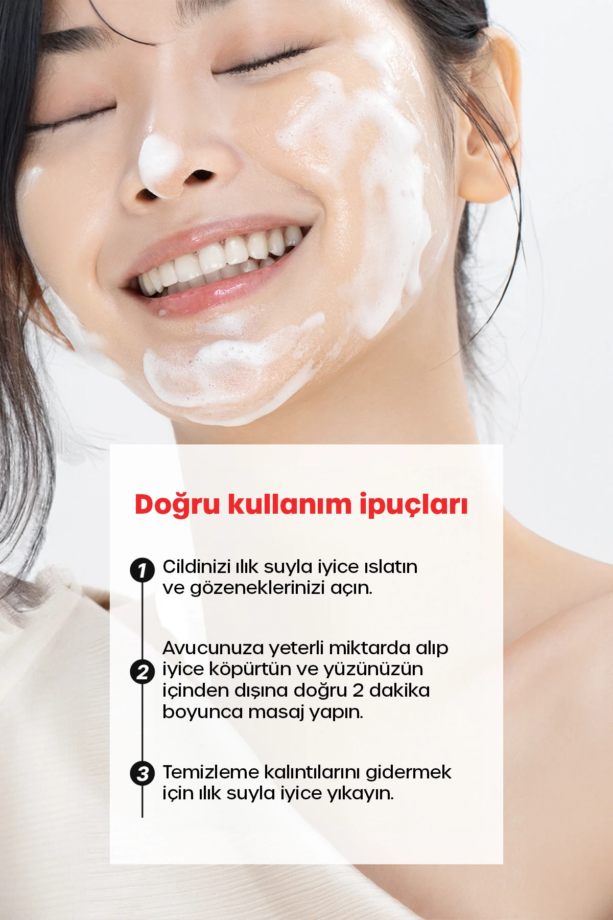 Akne Oluşumunu Engelleyen Bakım Köpüğü, AHA BHA Acne Care Foaming Cleanser 200 Ml