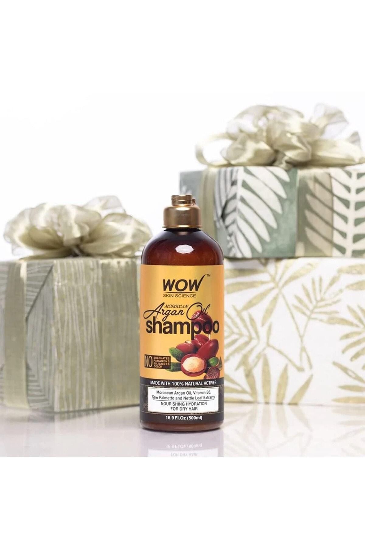 Argan Yağı Şampuanı-%92,8 Doğal Içerik-güçlendirici,nemlendirici,besleyici,parlatıcı 500ml