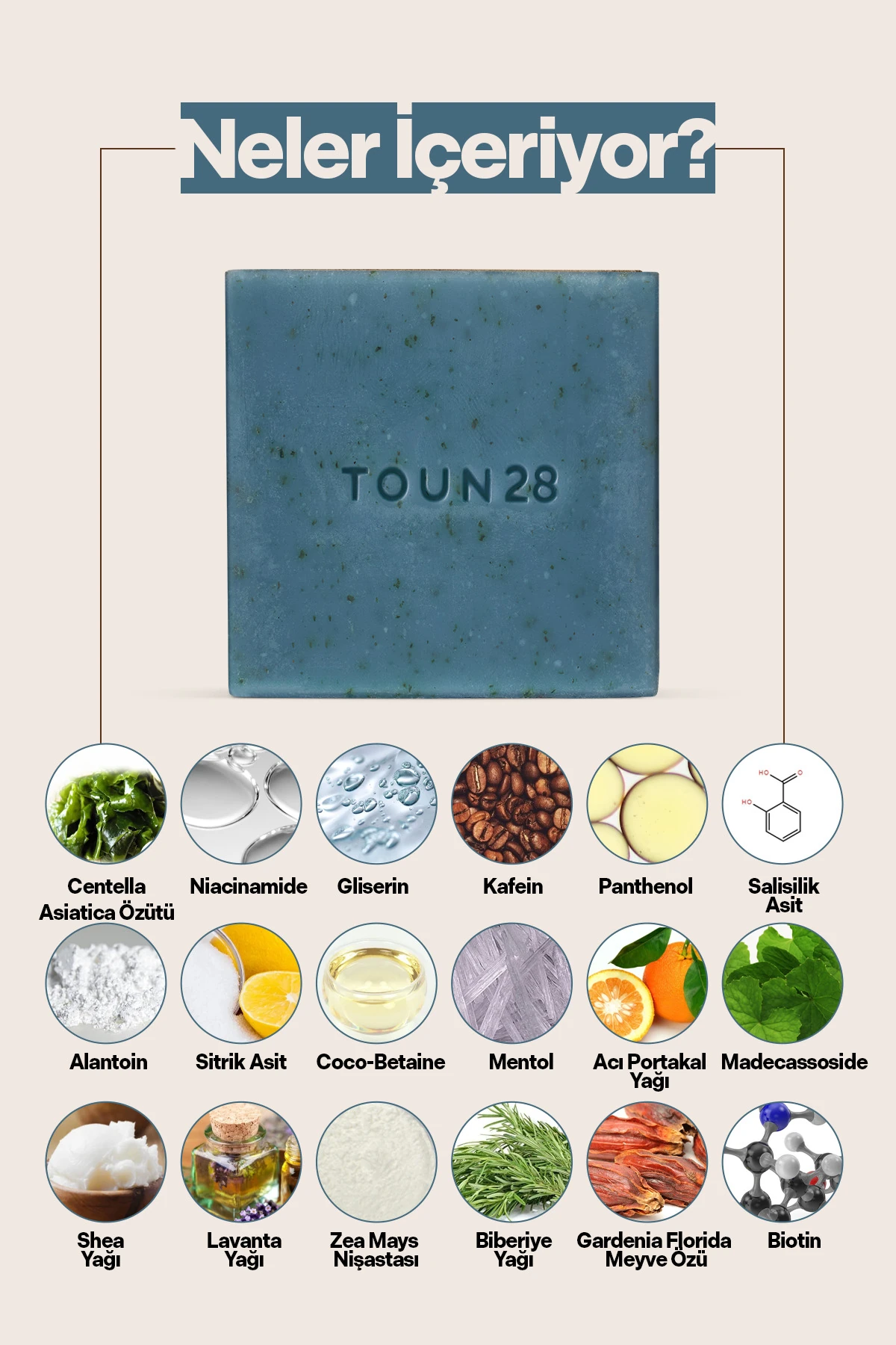 S20 Kepek/ Bakımı, Katı Şampuan, Anti Dandruff Solid Shampoo Bar 100 gr