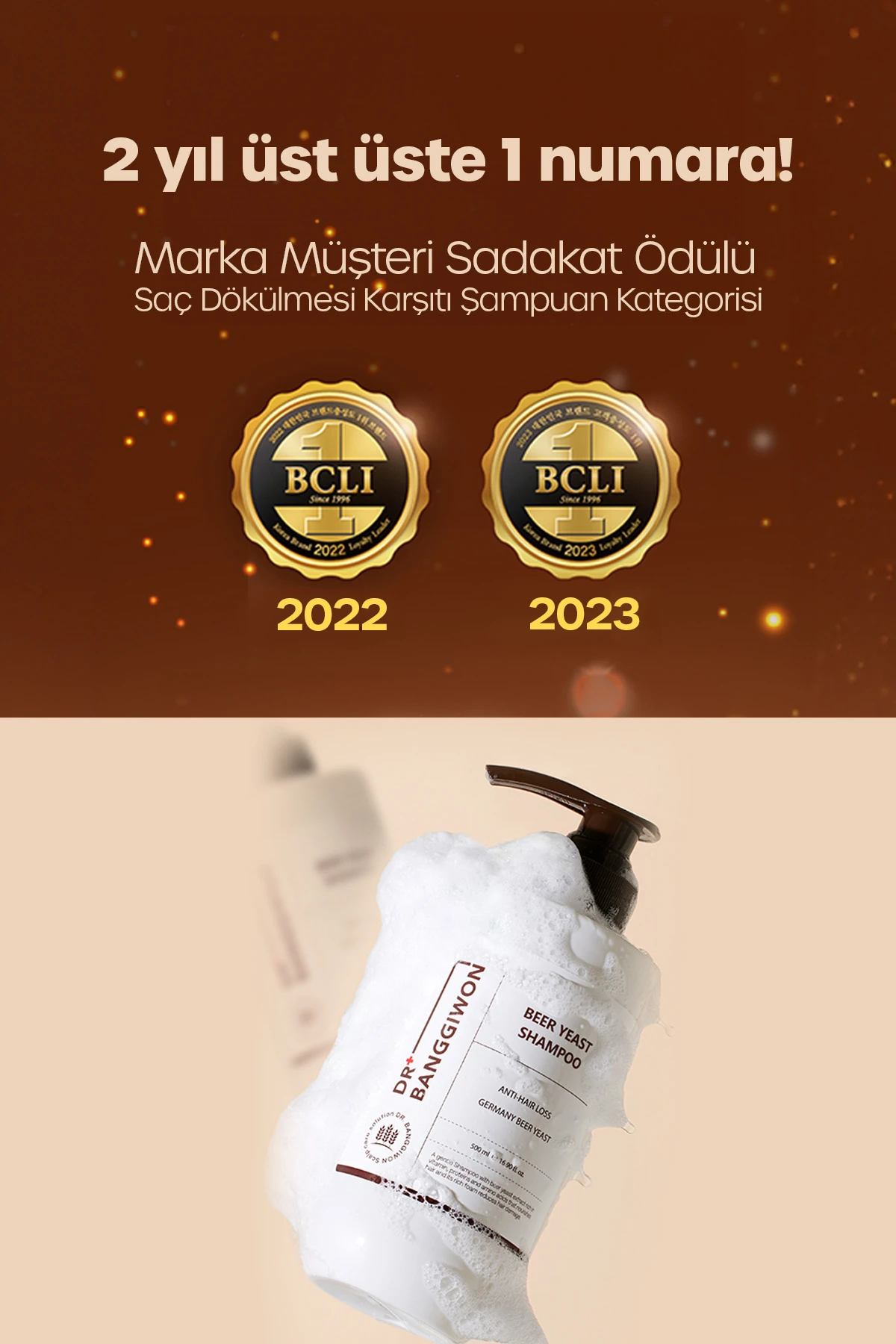 Premium Alman Bira Mayası Şampuanı Germany Beer Yeast Shampoo 500 Ml