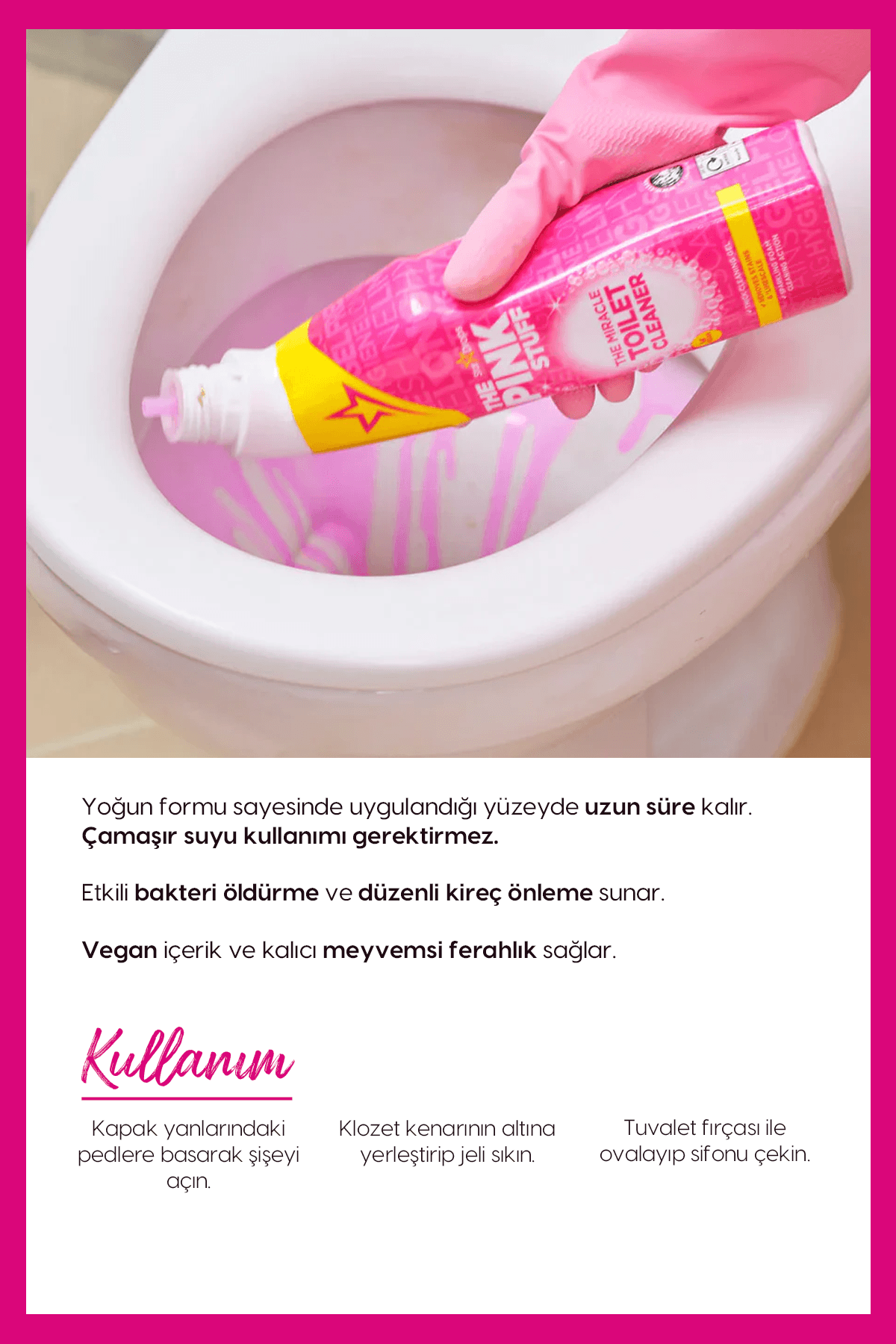 Mucizevi Tuvalet Temizleyici 750ml
