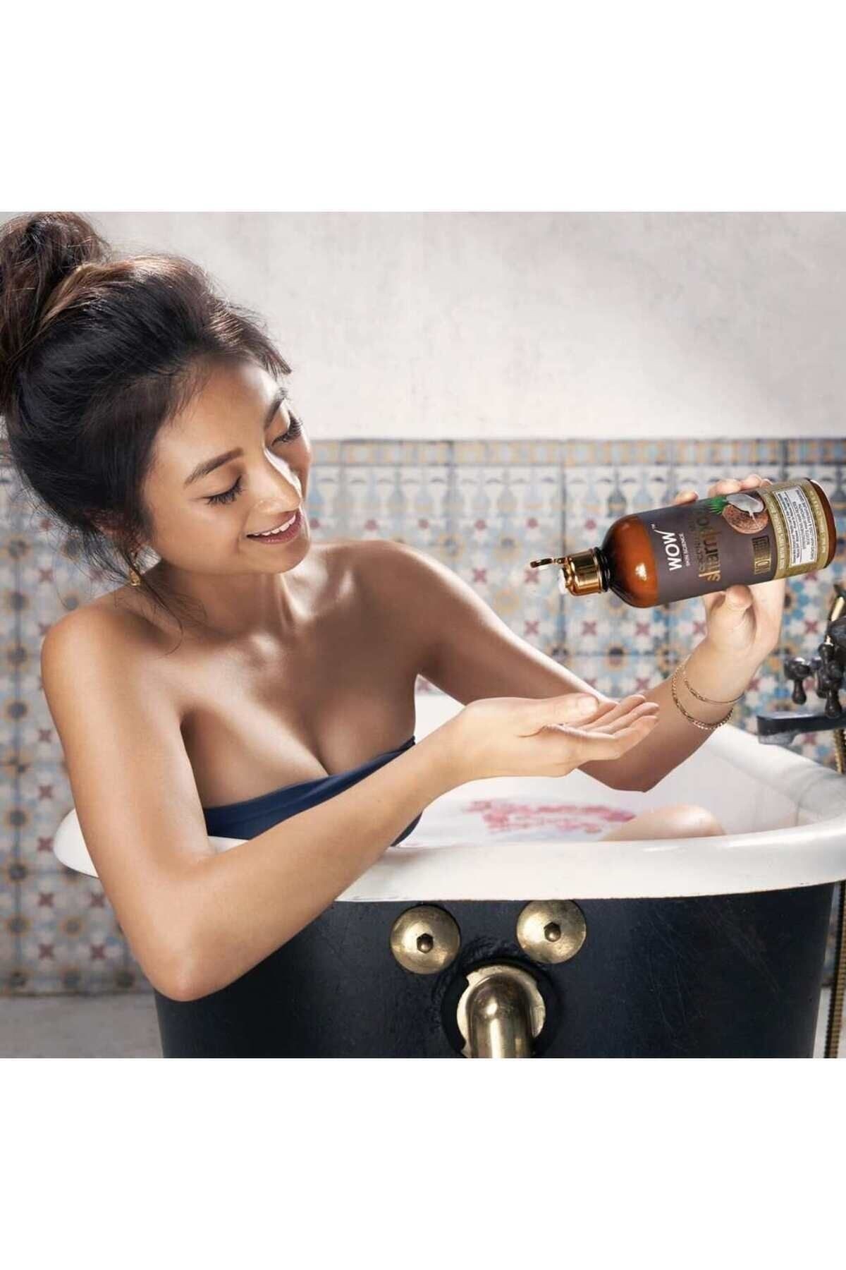 Hindistan Cevizi Sütü Şampuanı-%97,2 Doğal Içerik-nemlendirici, Besleyici, Dökülme Karşıtı 500ml