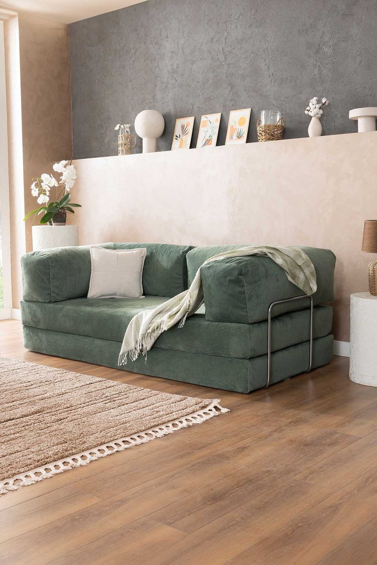 Godila - Çok Amaçlı Sofa - Çift Kişilik Yatak Koltuk - AKS Viva