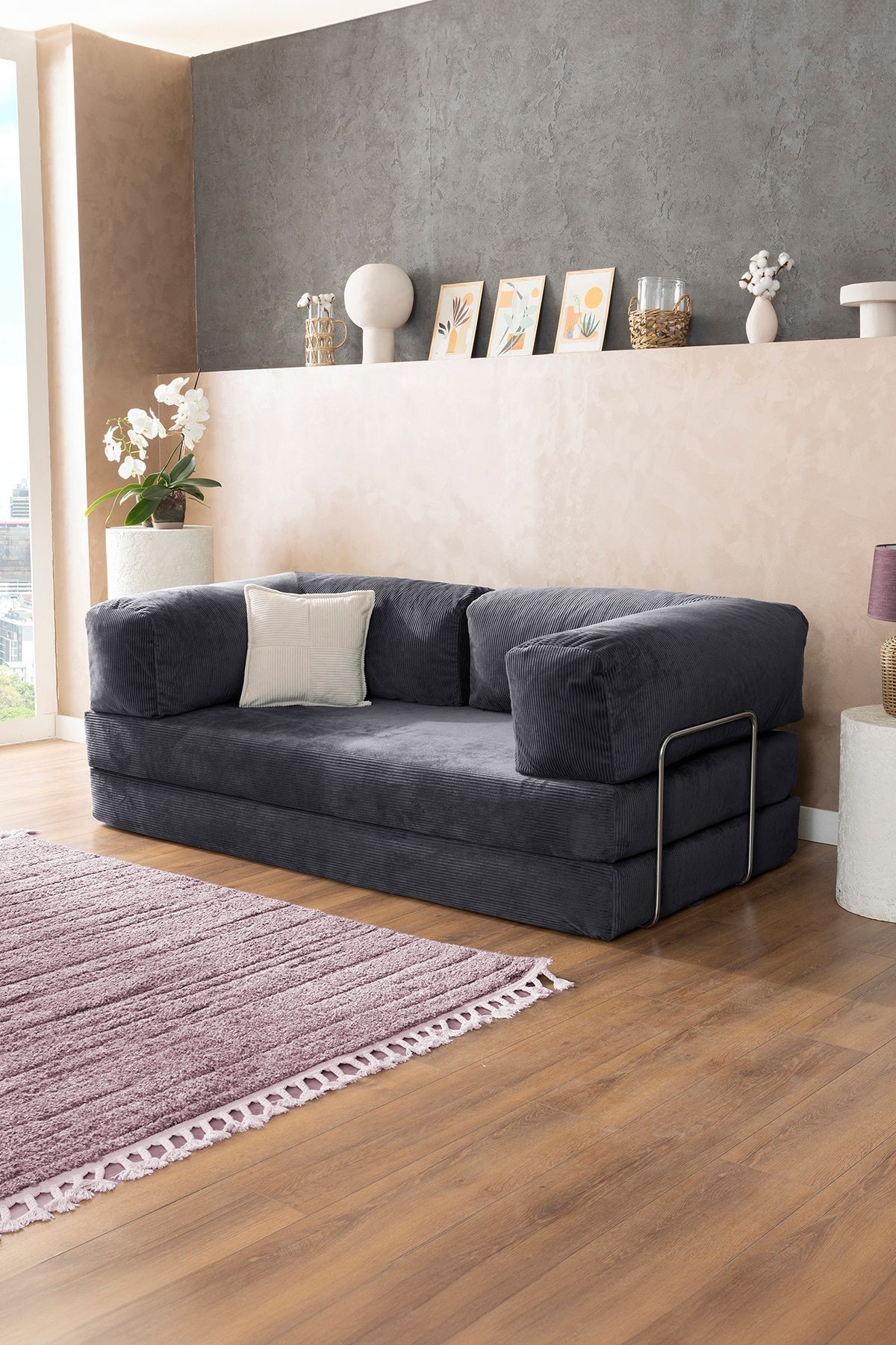 Godila - Çok Amaçlı Sofa - Çift Kişilik Yatak Koltuk - AKS Viva