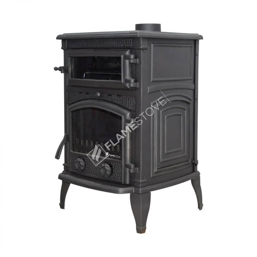 Flame Stove Sirius Mega Fırınlı Döküm Soba Steel Fire şömine haznesi
