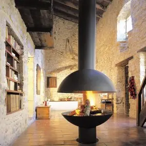 Steel Fire Mezzofocus Steel Fire şömine haznesi