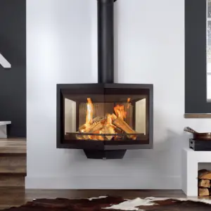 Steel Fire Black Diamond Steel Fire şömine haznesi