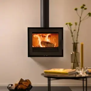 Steel Fire Wan 2060 Black Edition Wall Steel Fire şömine haznesi