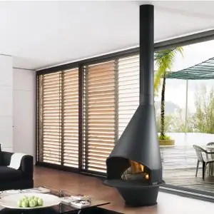 Steel Fire Oviedo Frontal Steel Fire şömine haznesi