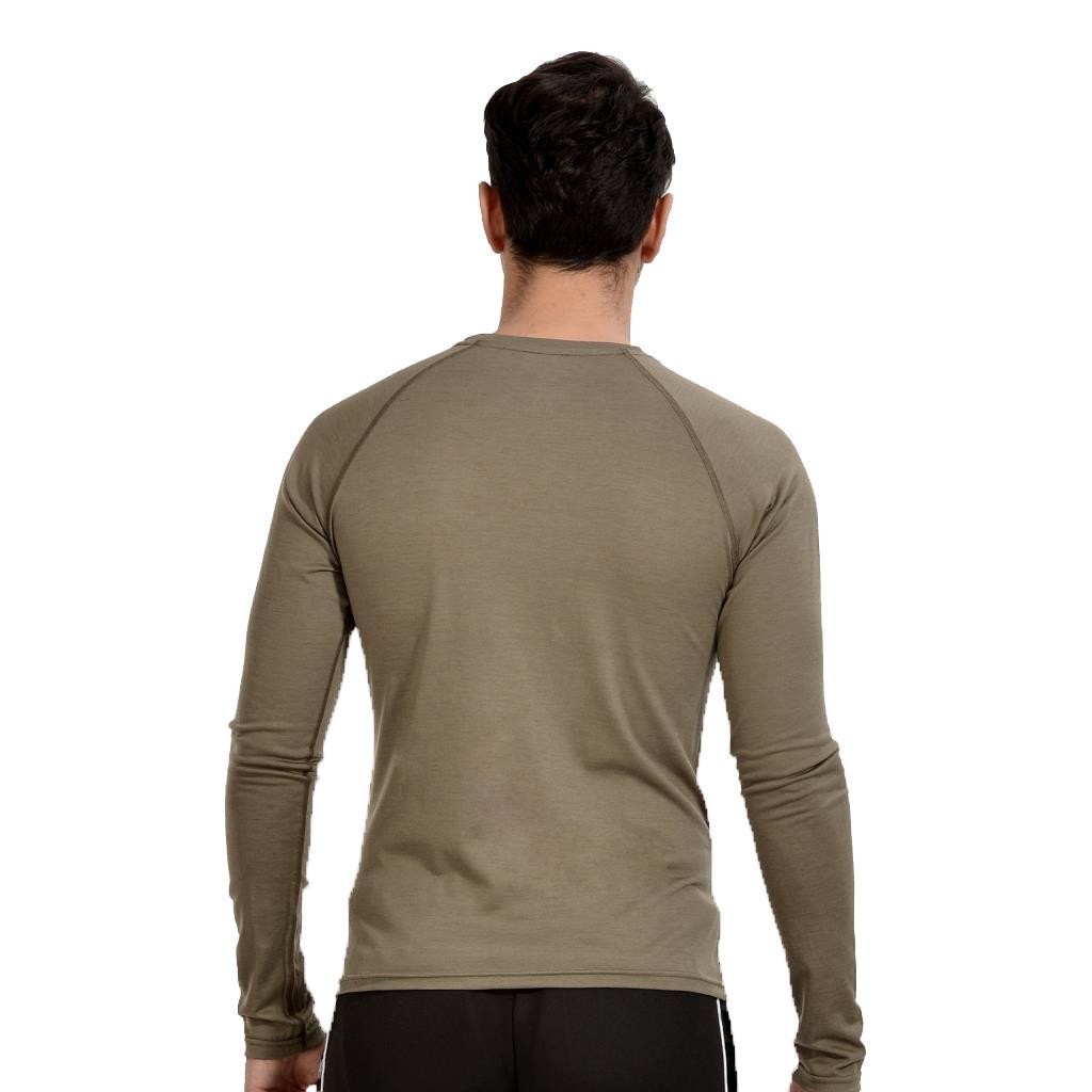 Woolnat Merino Yün Ultra Maraton Uzun Kol Erkek T-Shirt