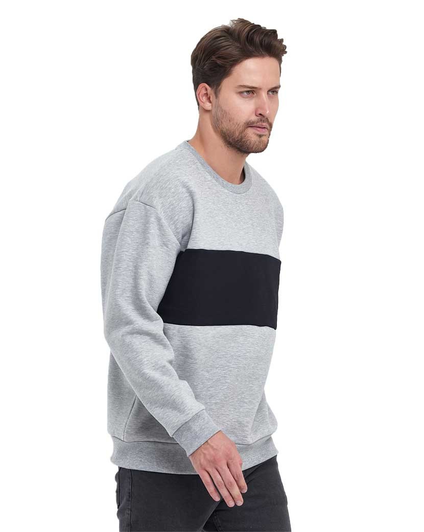 Adams Erkek 3 İplik Oversize Sweatshirt