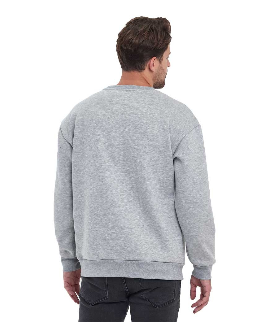 Adams Erkek 3 İplik Oversize Sweatshirt