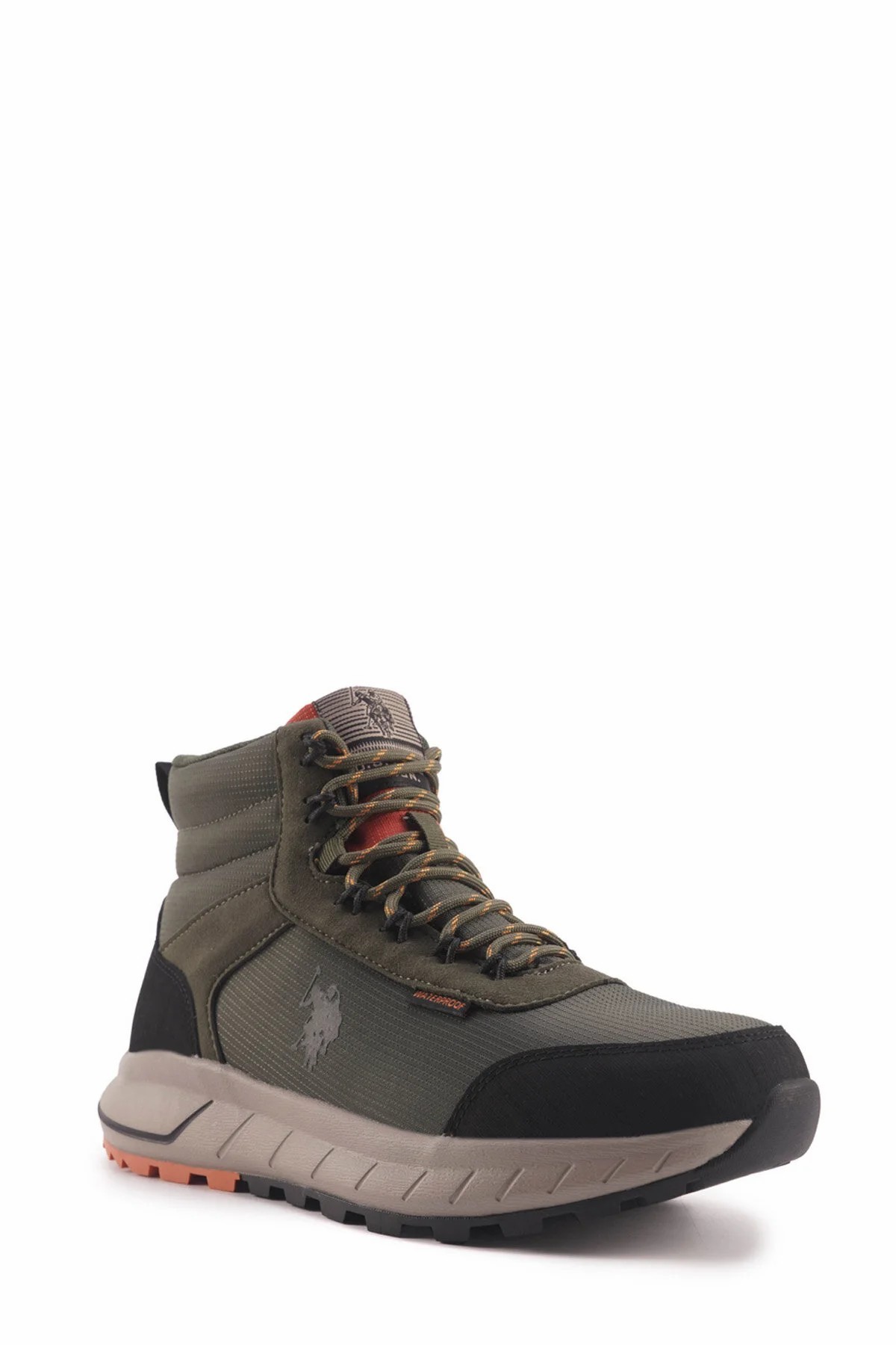 U.S. Polo Assn. ELHA Erkek Outdoor Bot Su Geçirmez Waterproof Bot - Haki