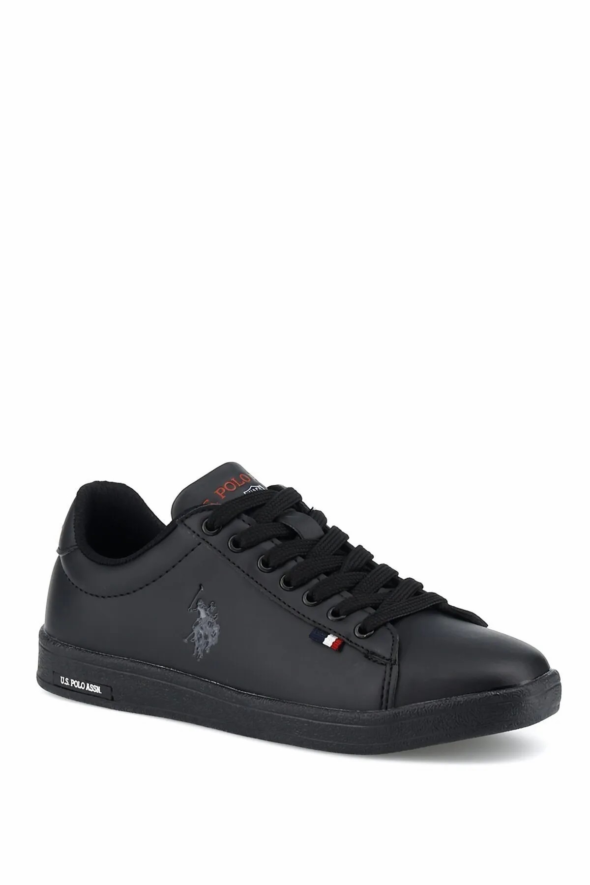 U.S. Polo Assn. Franco Günlük Erkek Sneaker Ayakkabı - Siyah-Siyah