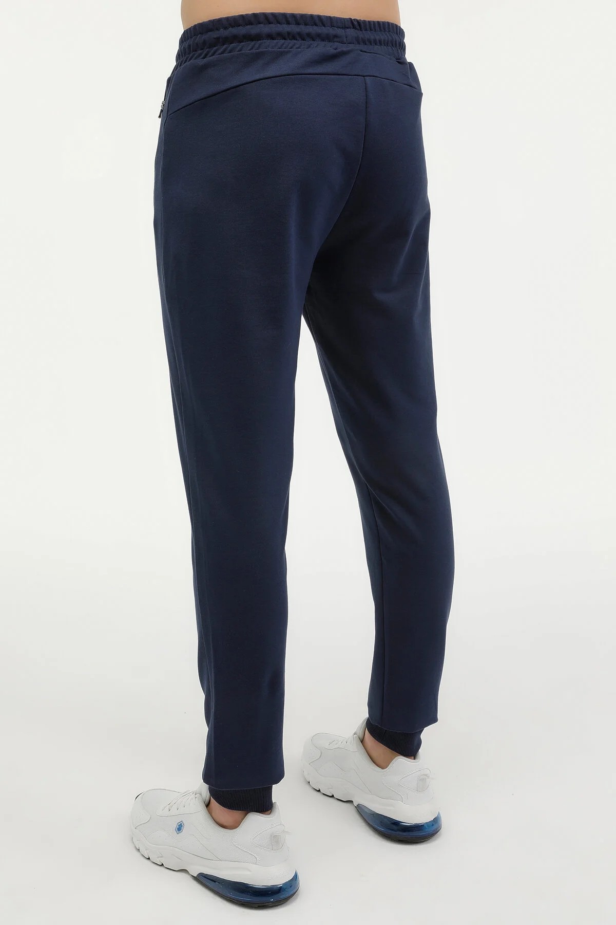 Lumberjack M-CT107 BASIC JOGGER Erkek Eşofman Altı Cepli Fermuarlı - Lacivert