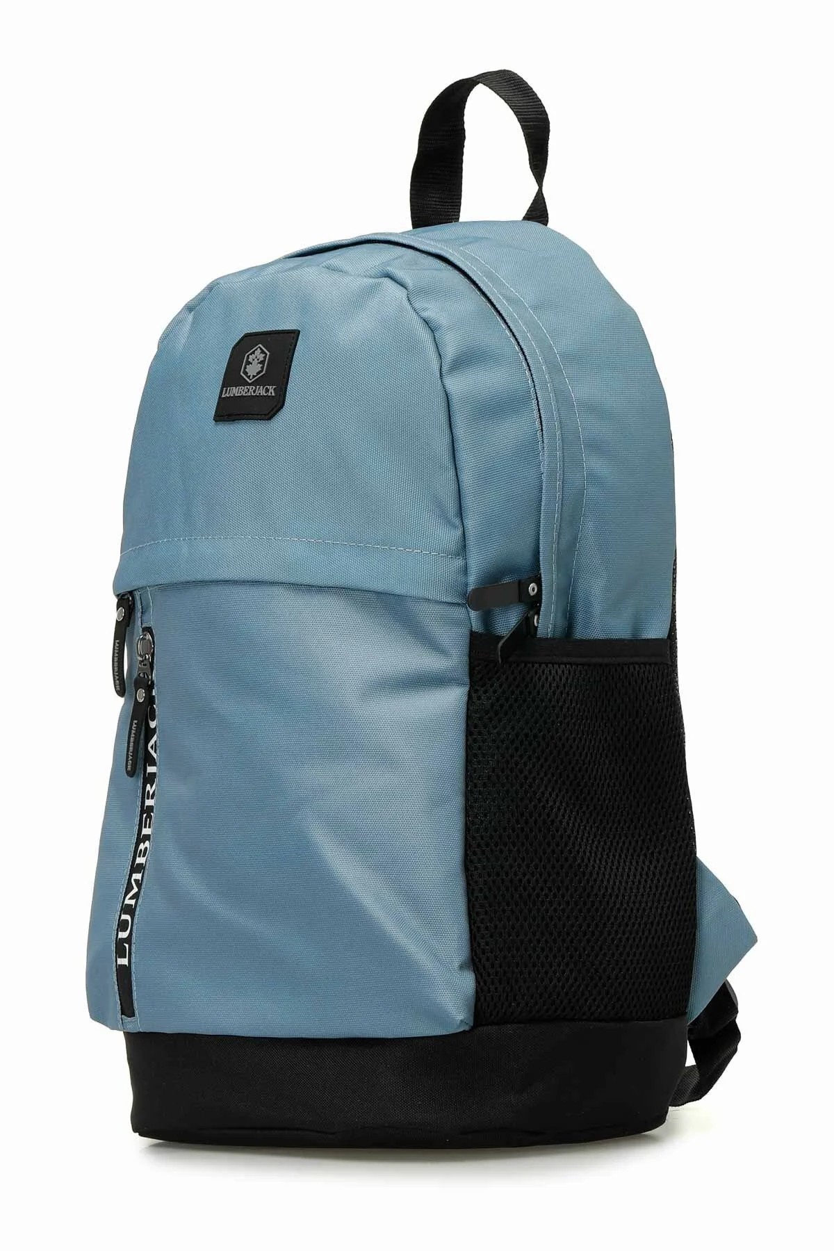 Lumberjack Olıver Sıyah Unisex Sırt Çantası Okul Çantası Laptop Bölmeli - Mavi