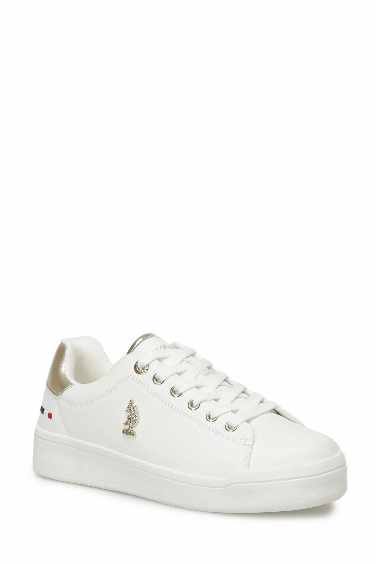 U.S. Polo Assn Pelo Kadın Sneakers Yürüyüş Spor Ayakkabısı - Bej