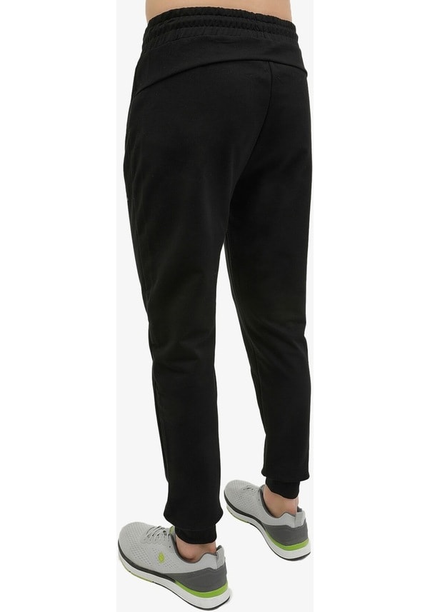 Lumberjack M-CT107 BASIC JOGGER Erkek Eşofman Altı Cepli Fermuarlı - Siyah
