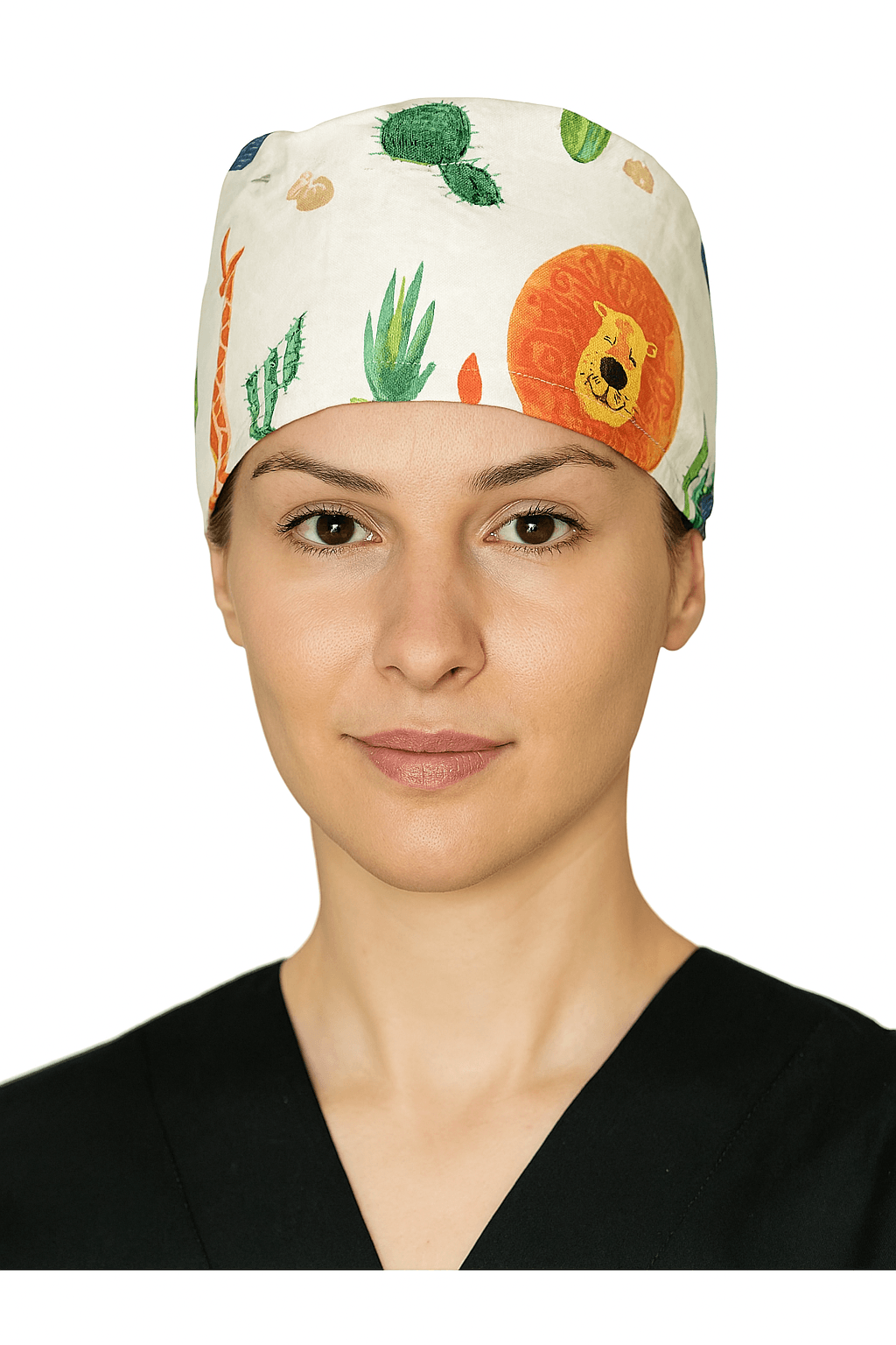 Odeys Aslanlı Doktor Hemşire Aşçı Cerrahi Hastane Bonesi Bandana M478