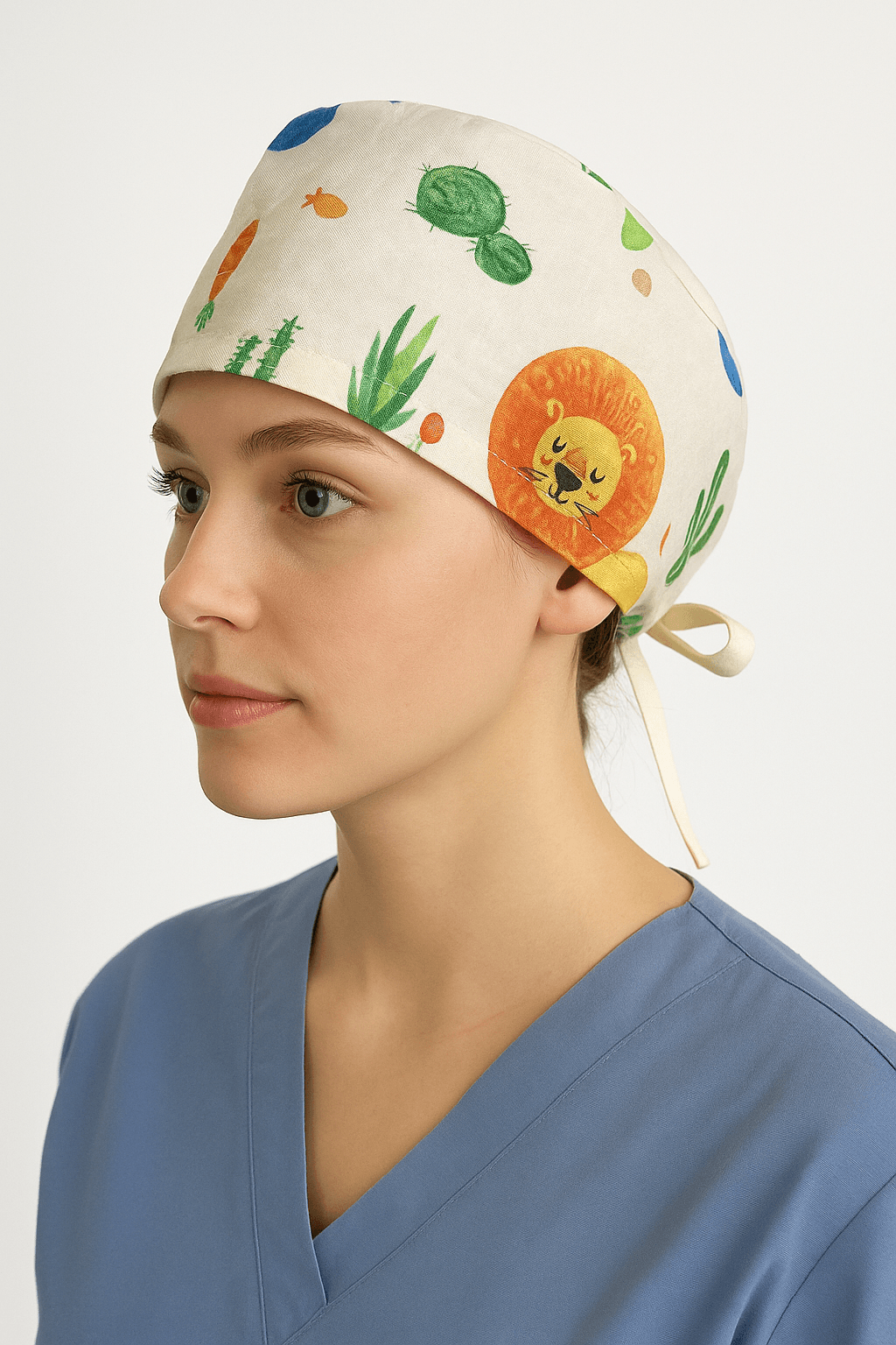 Odeys Aslanlı Doktor Hemşire Aşçı Cerrahi Hastane Bonesi Bandana M478