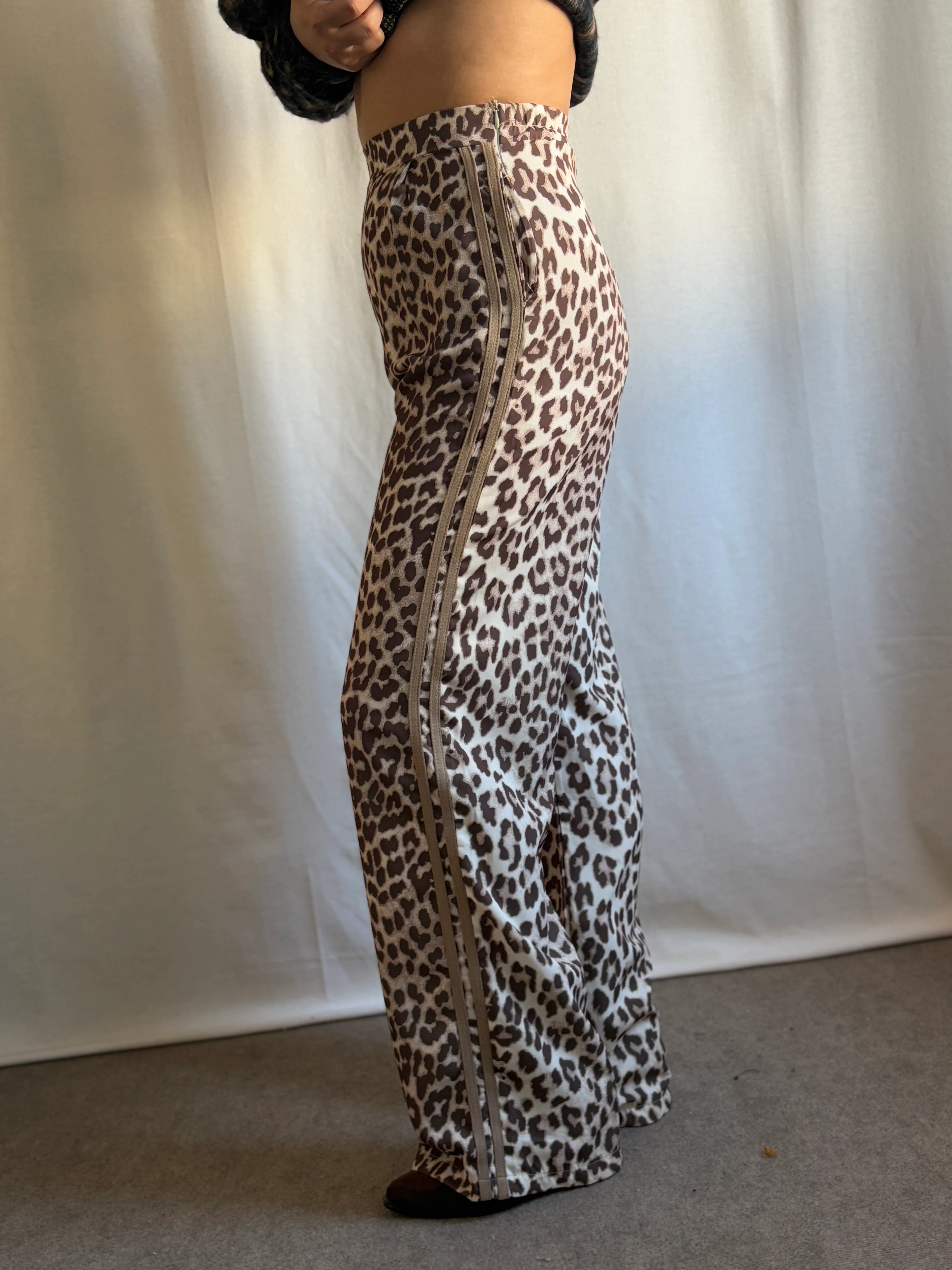 Leopar Desenli Pantolon