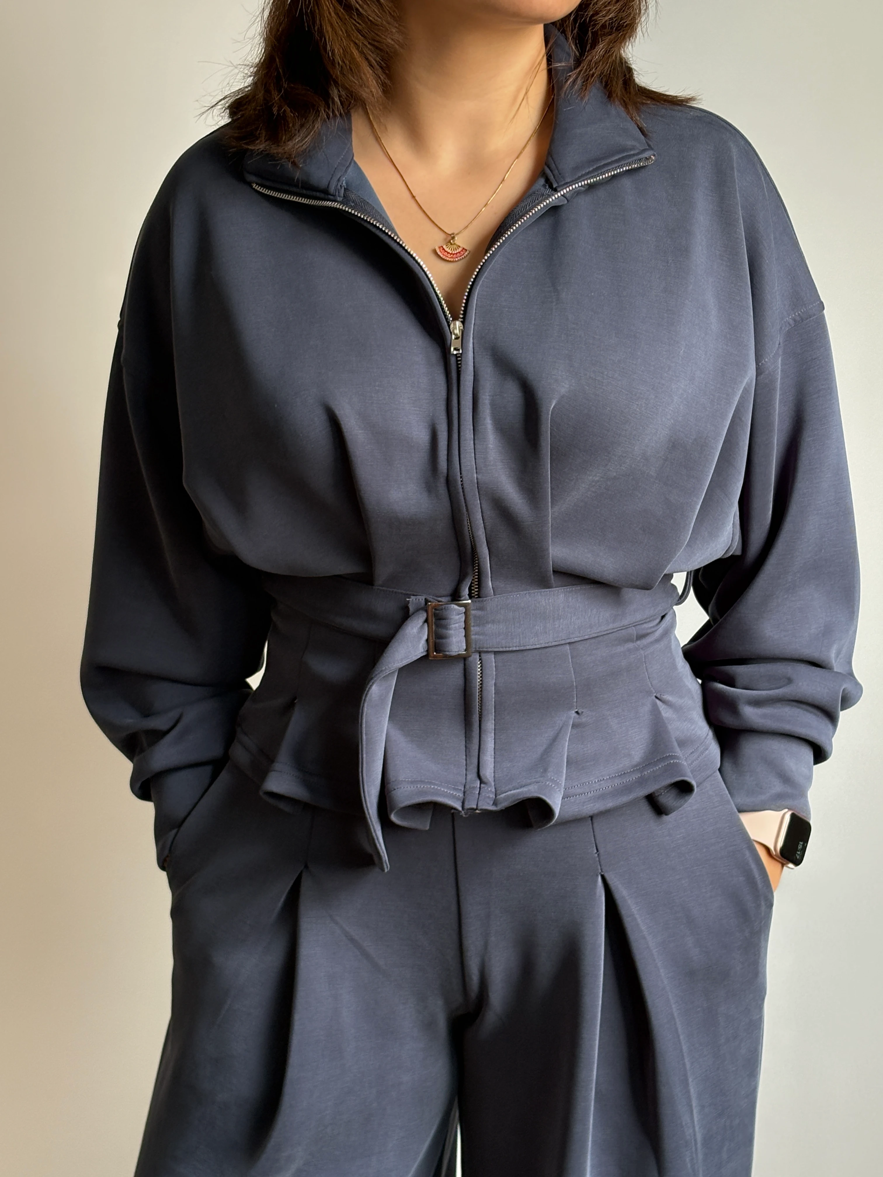 Beli Kemerli Pensli Takım