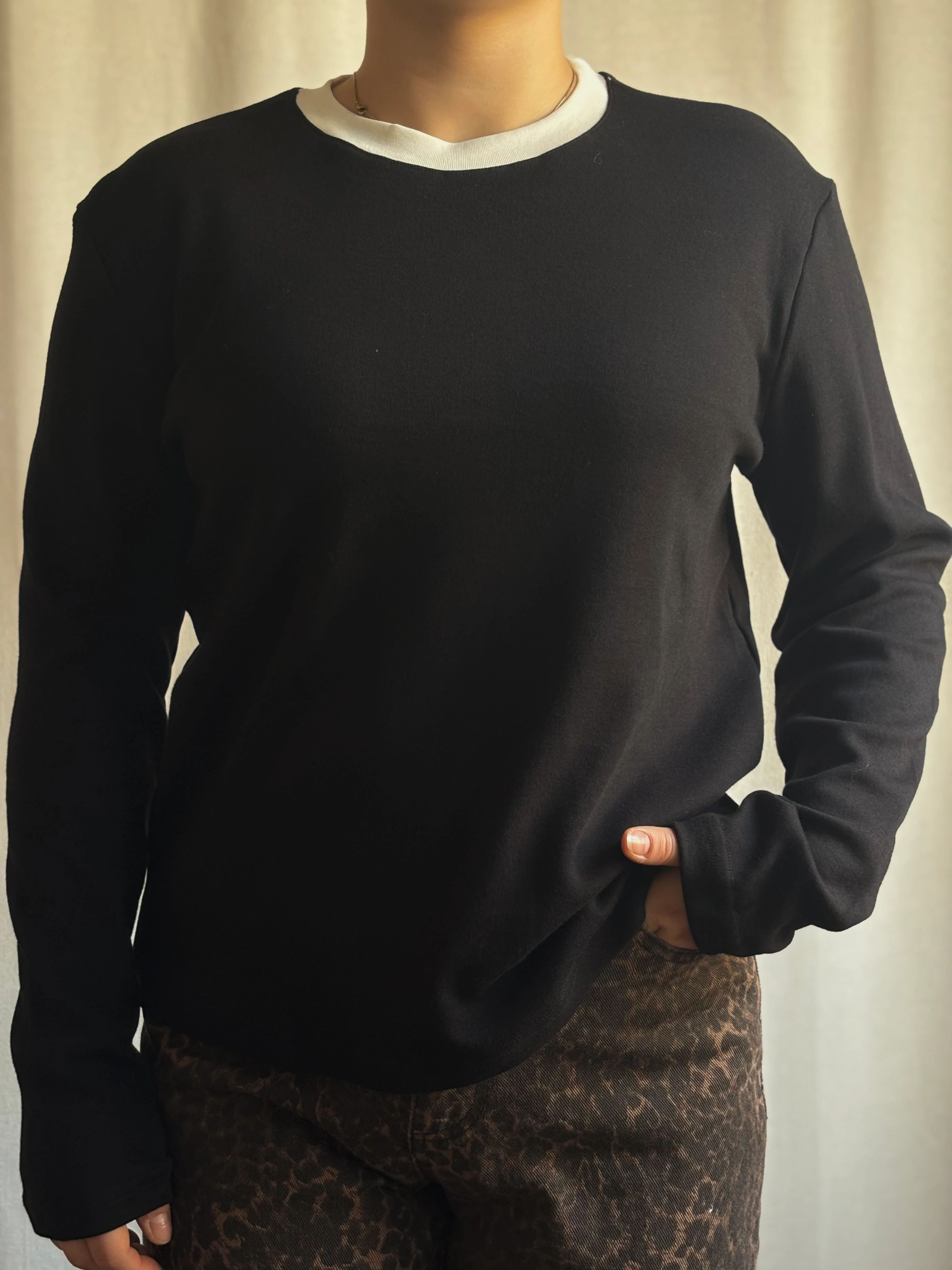 Uzun Kollu Basic Tişört