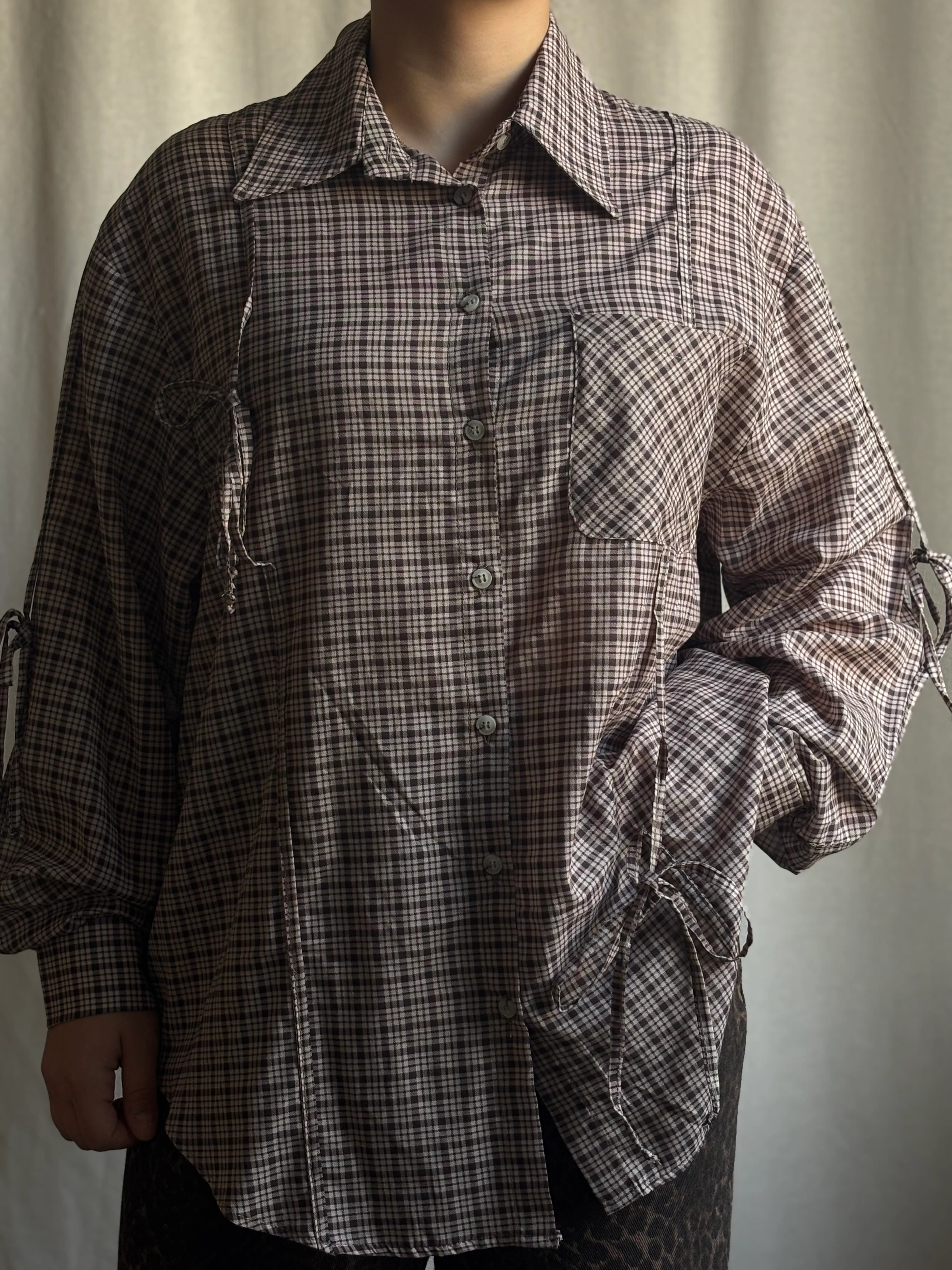 Biye Detaylı Gömlek 