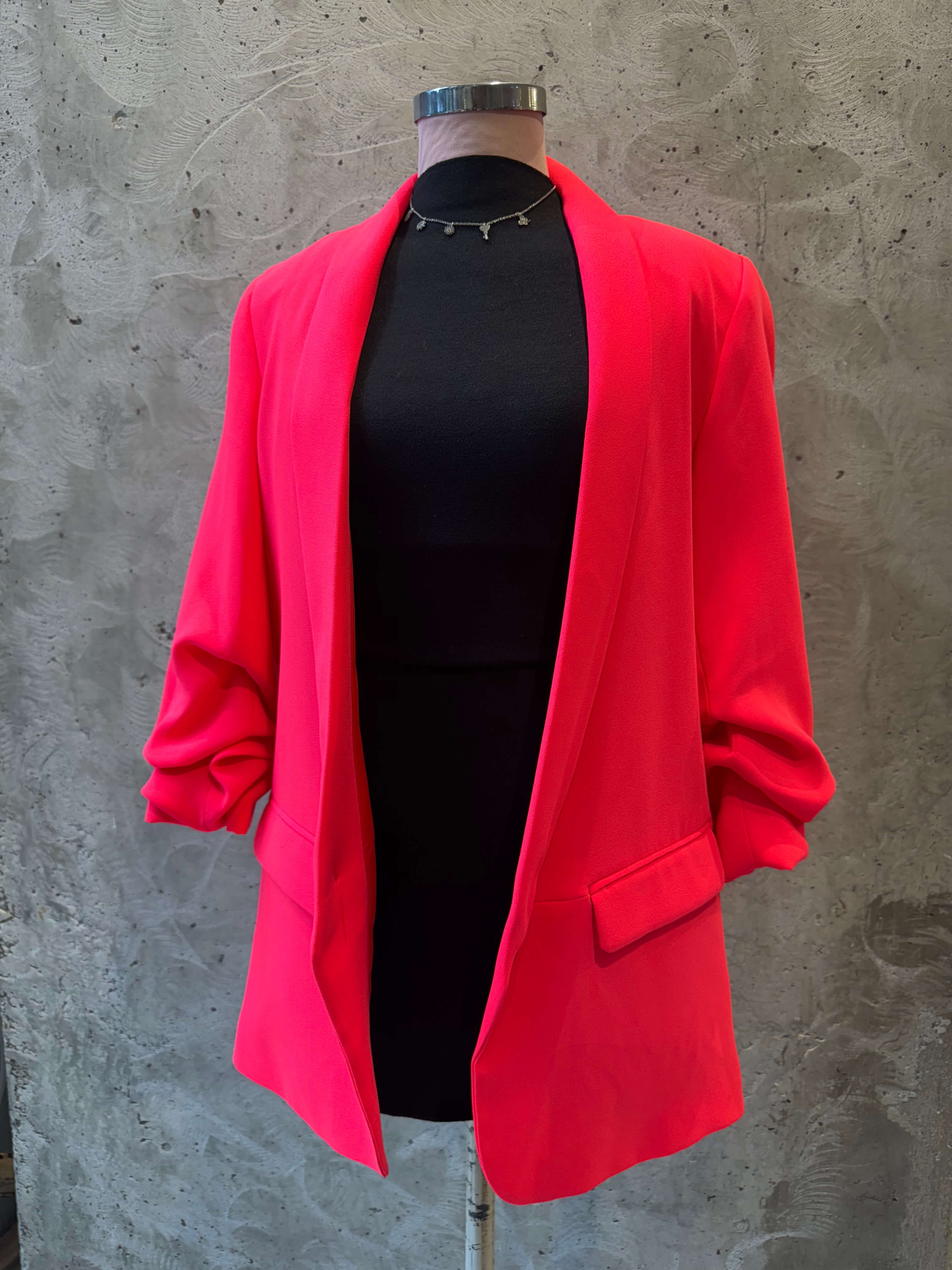 Annabel Ceket Neon Pembe