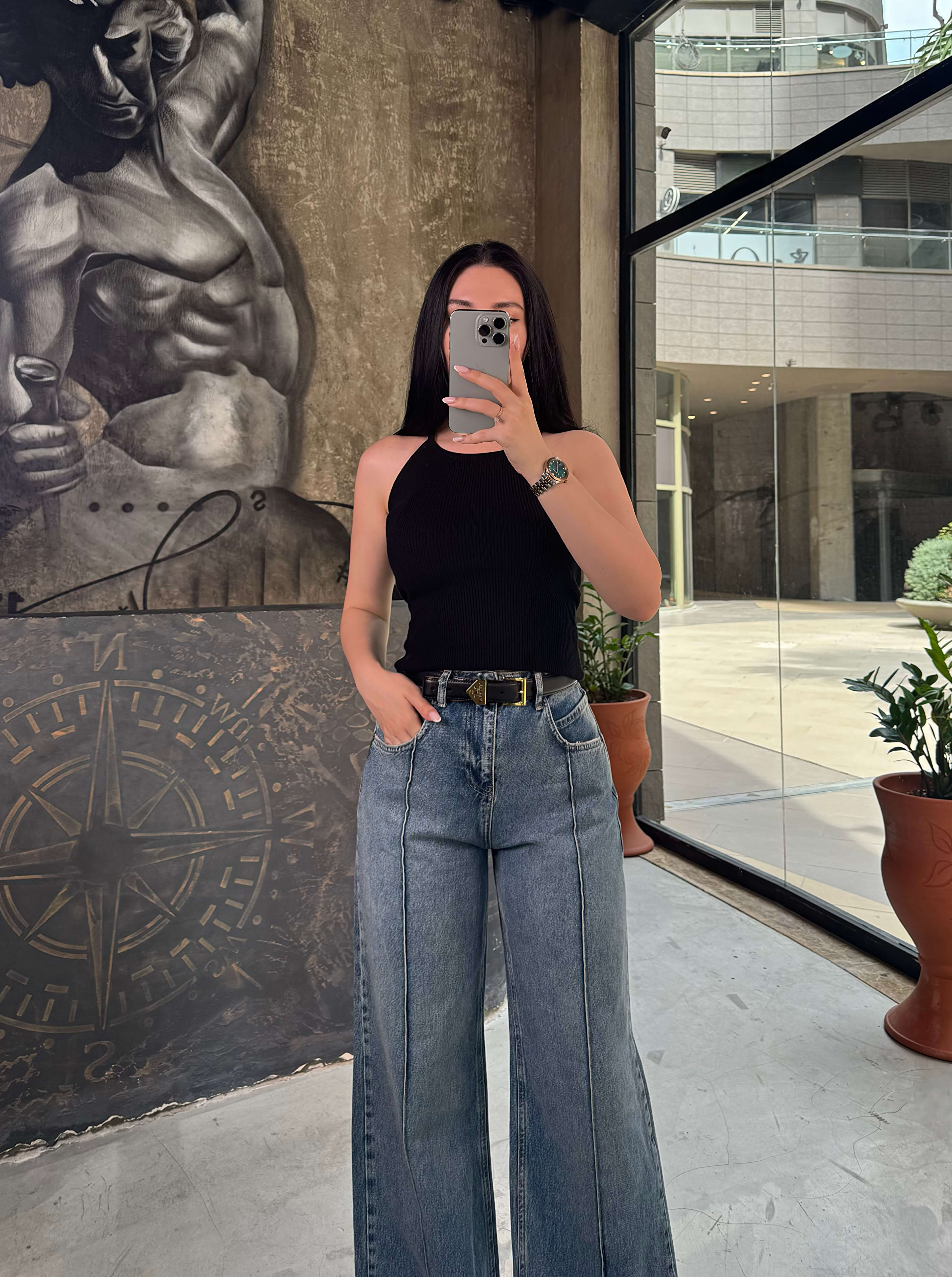 Tayla İkili Takım Atlet Hırka Siyah