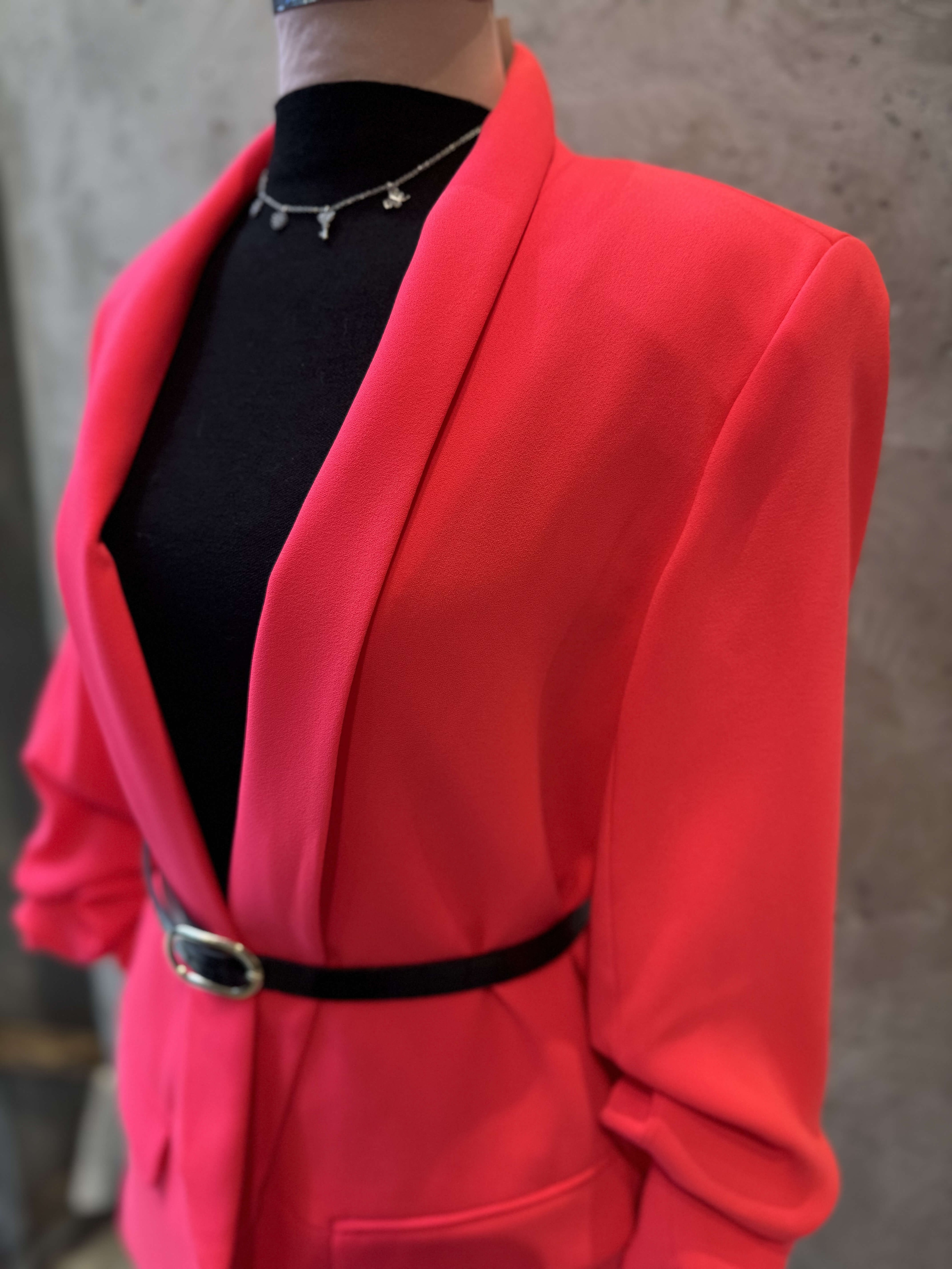 Annabel Ceket Neon Pembe
