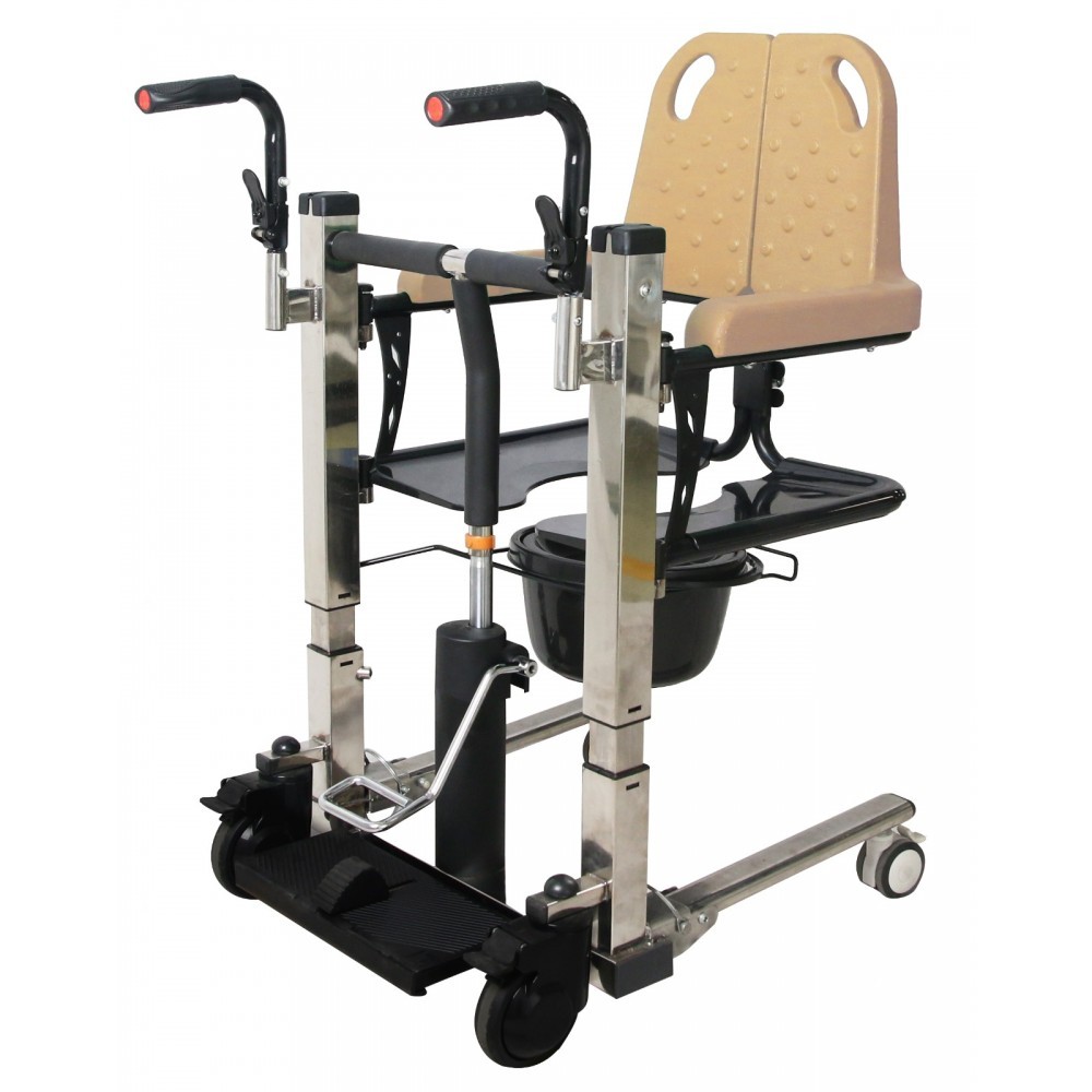 Poylin P770 Banyo-Tuvalet Özellikli Transfer Sandalyesi (Hidrolikli)