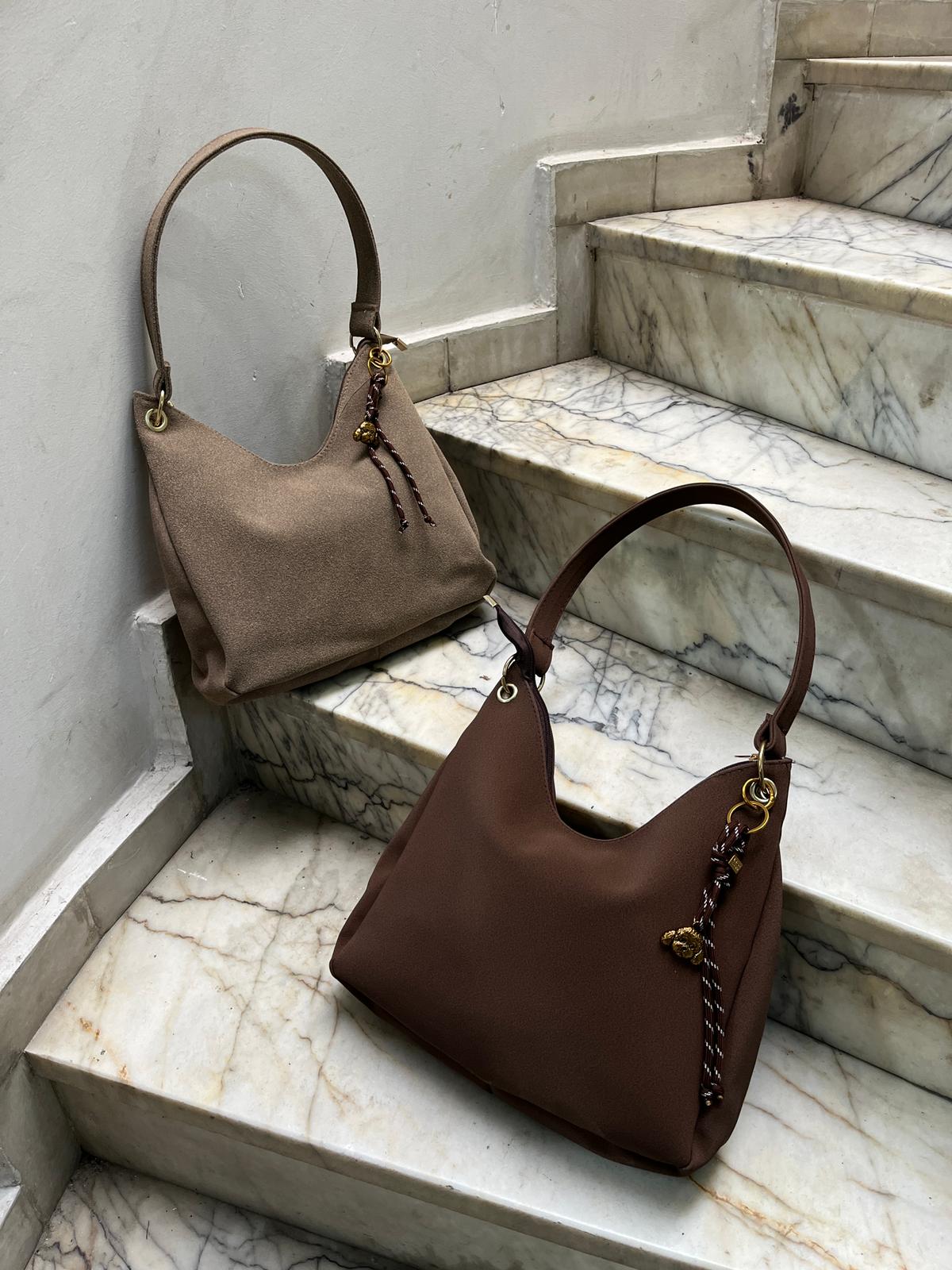 KUMAŞ ÇANTA - siyah