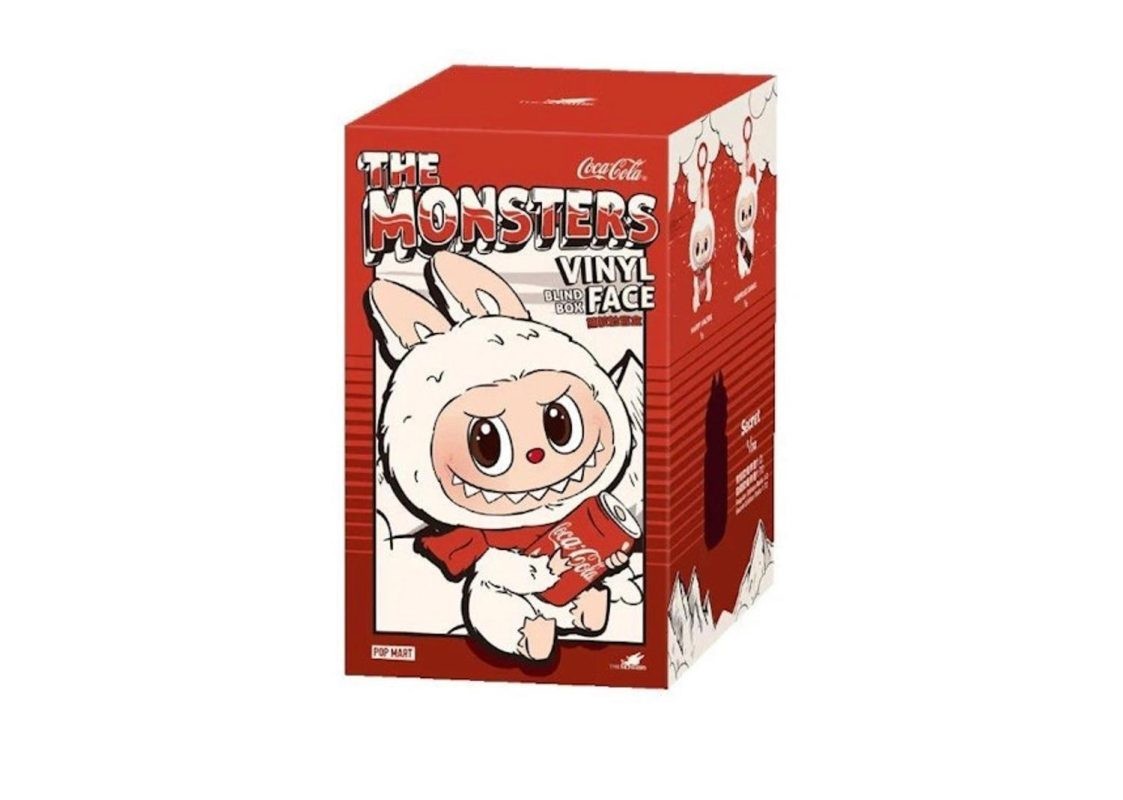 Pop Mart Labubu The Monsters Coca Cola Series Vinyl Face Single Blind Box