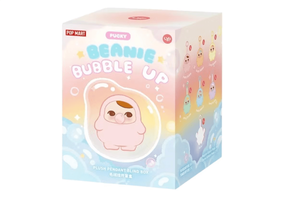 Pop Mart Pucky Beanie Bubble Up Series Single Blind Box