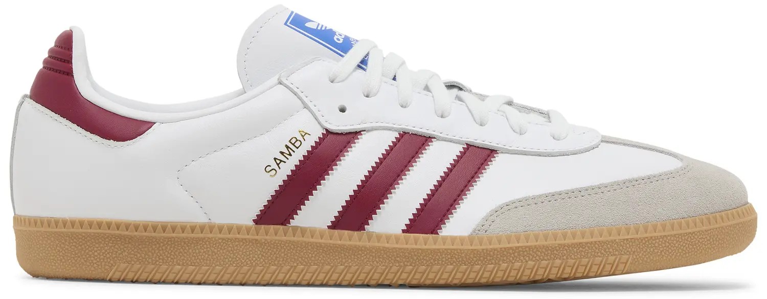 Samba OG 'White Burgundy Gum'