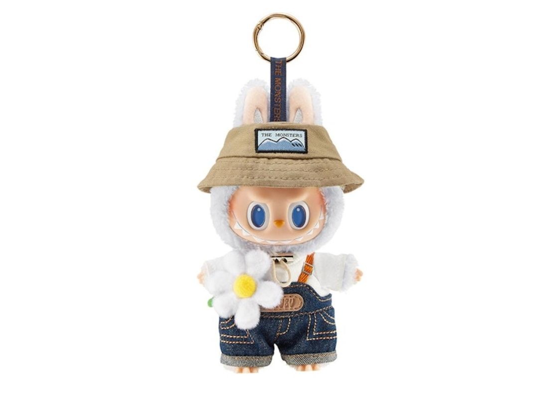 Pop Mart Labubu The Monsters Fall In Wild Vinyl Plush Doll Pendant Keychain