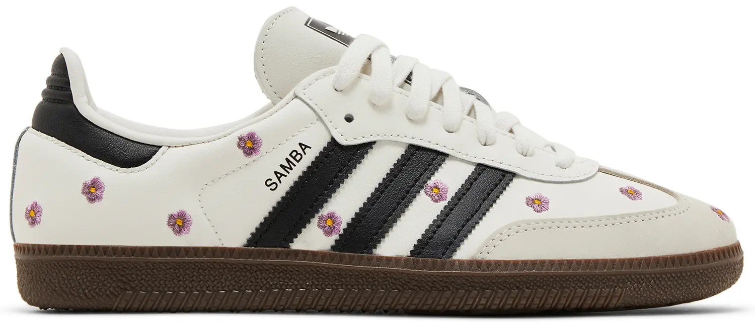 Samba OG 'White Floral Embroidery'