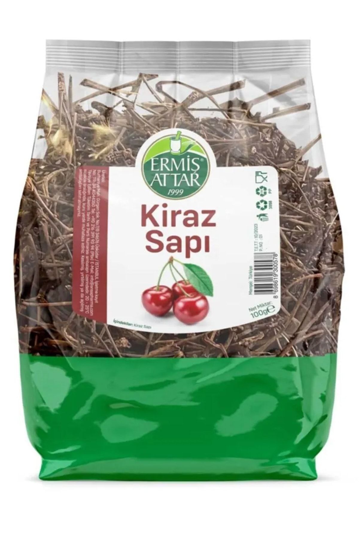 Kiraz Sapı Çayı Yeni Mahsul 100g Doğal Kurutulmuş