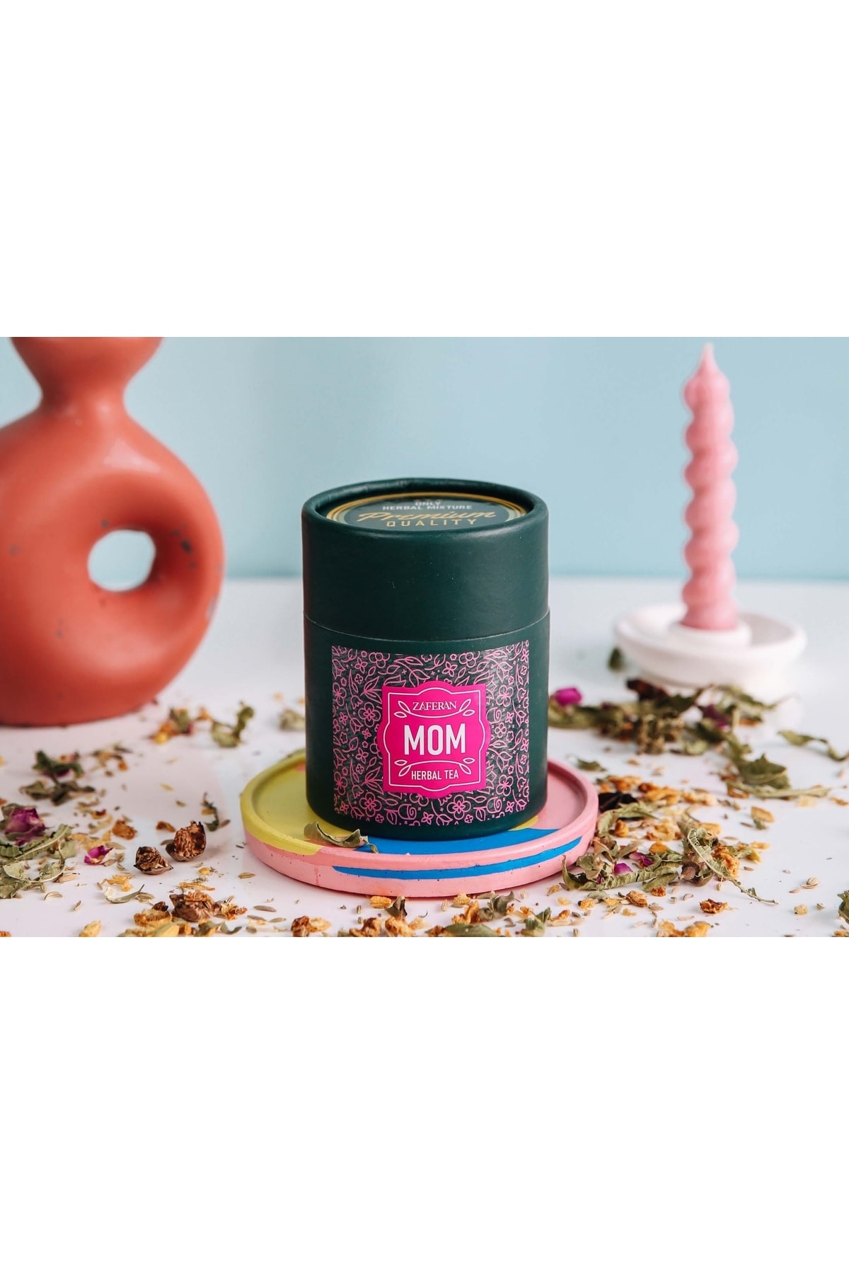 Zaferan Mom Karışık Bitki Çayı