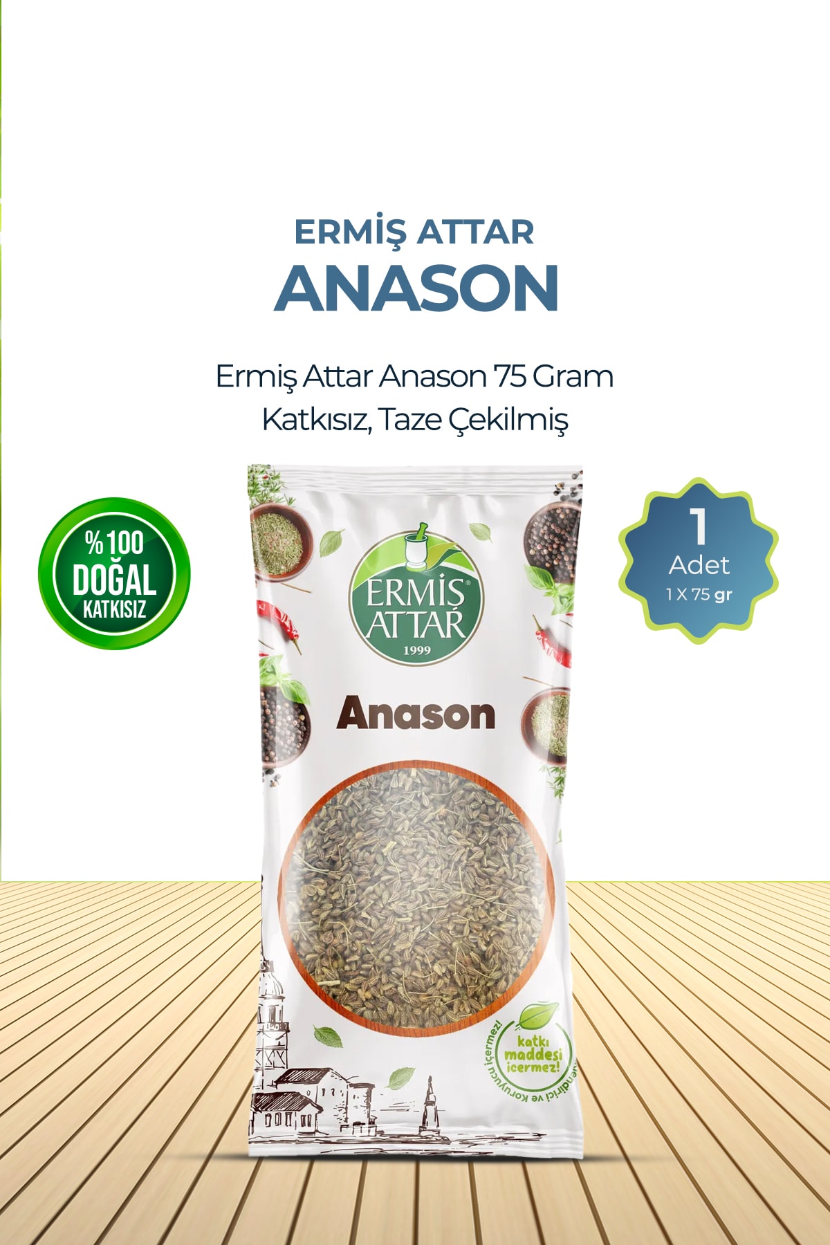 Anason 75 Gram Katkısız Ermiş Attar