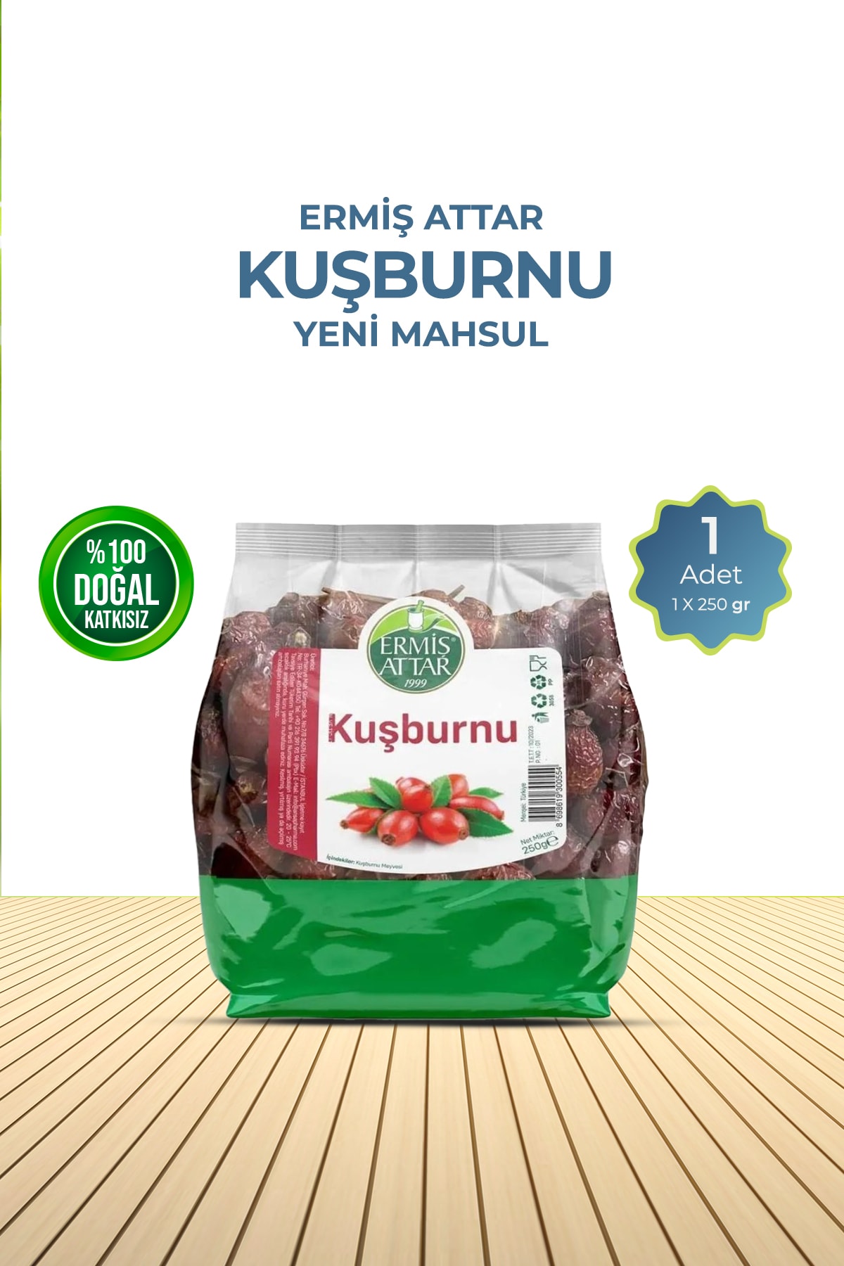 Kuşburnu Paket Yeni Mahsul 250g