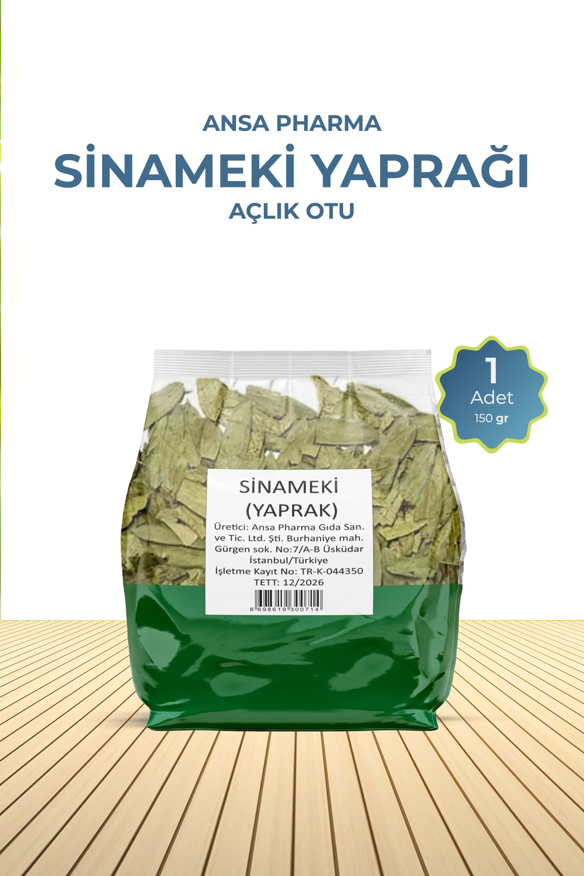 Sinameki Yaprağı 150 G