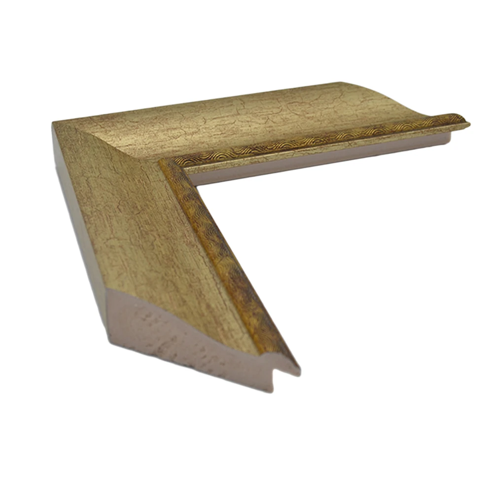 63mm Antik Gümüş Çatlak Dokulu Geniş Çerçeve