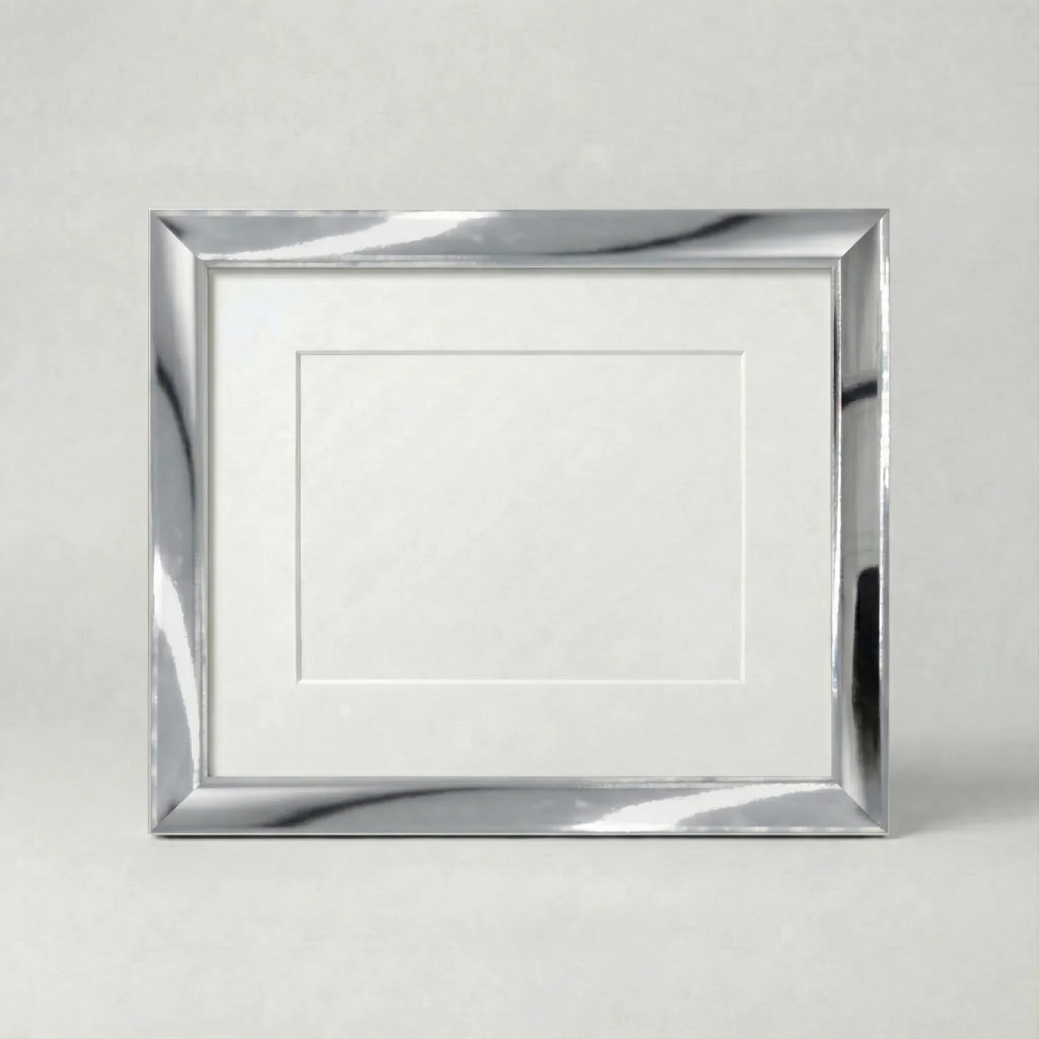 20mm Modern Metalik Gümüş Resim Çerçevesi